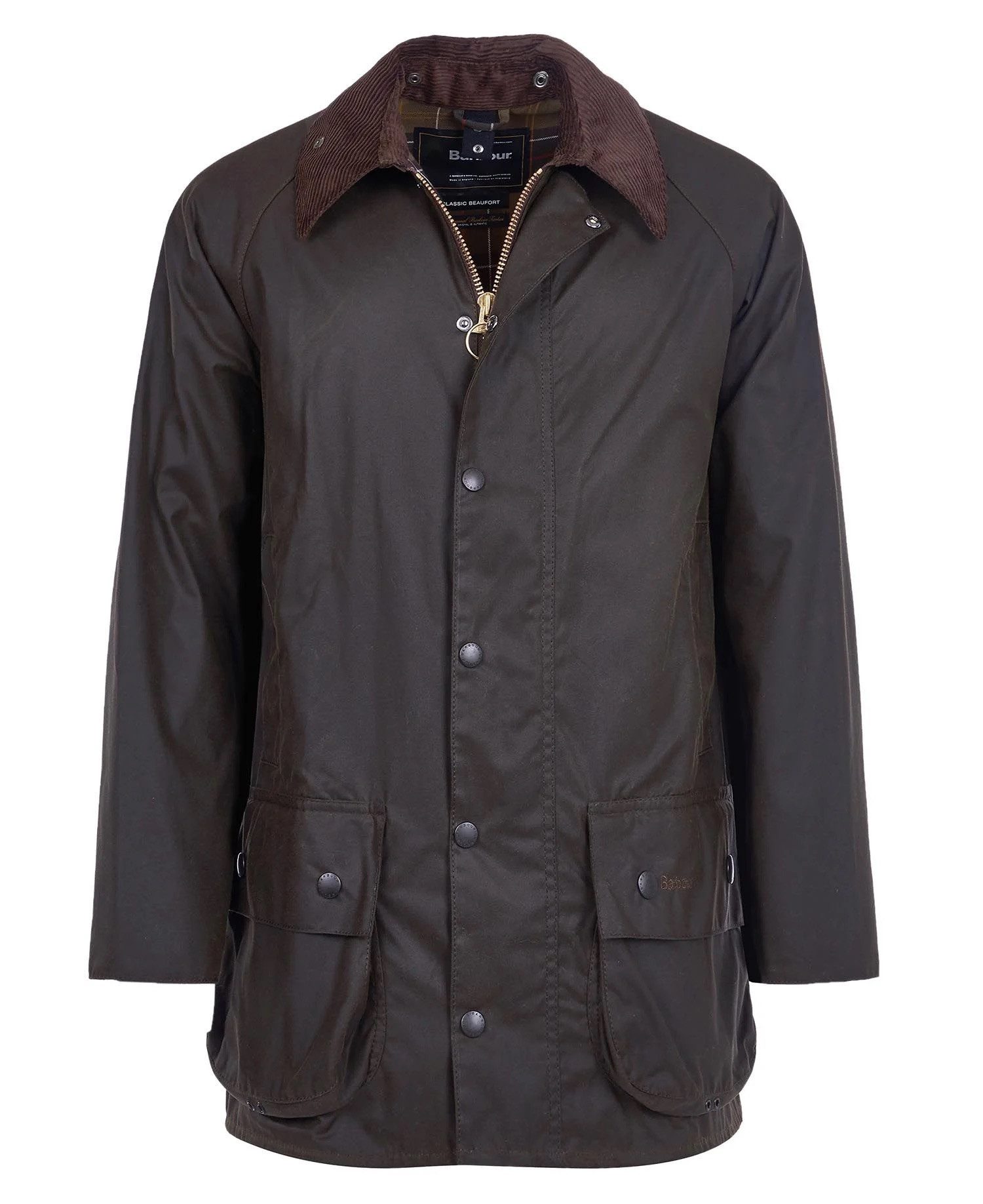 Outdoorjacke BARBOUR Classic Beaufort Wachsjacke Olive