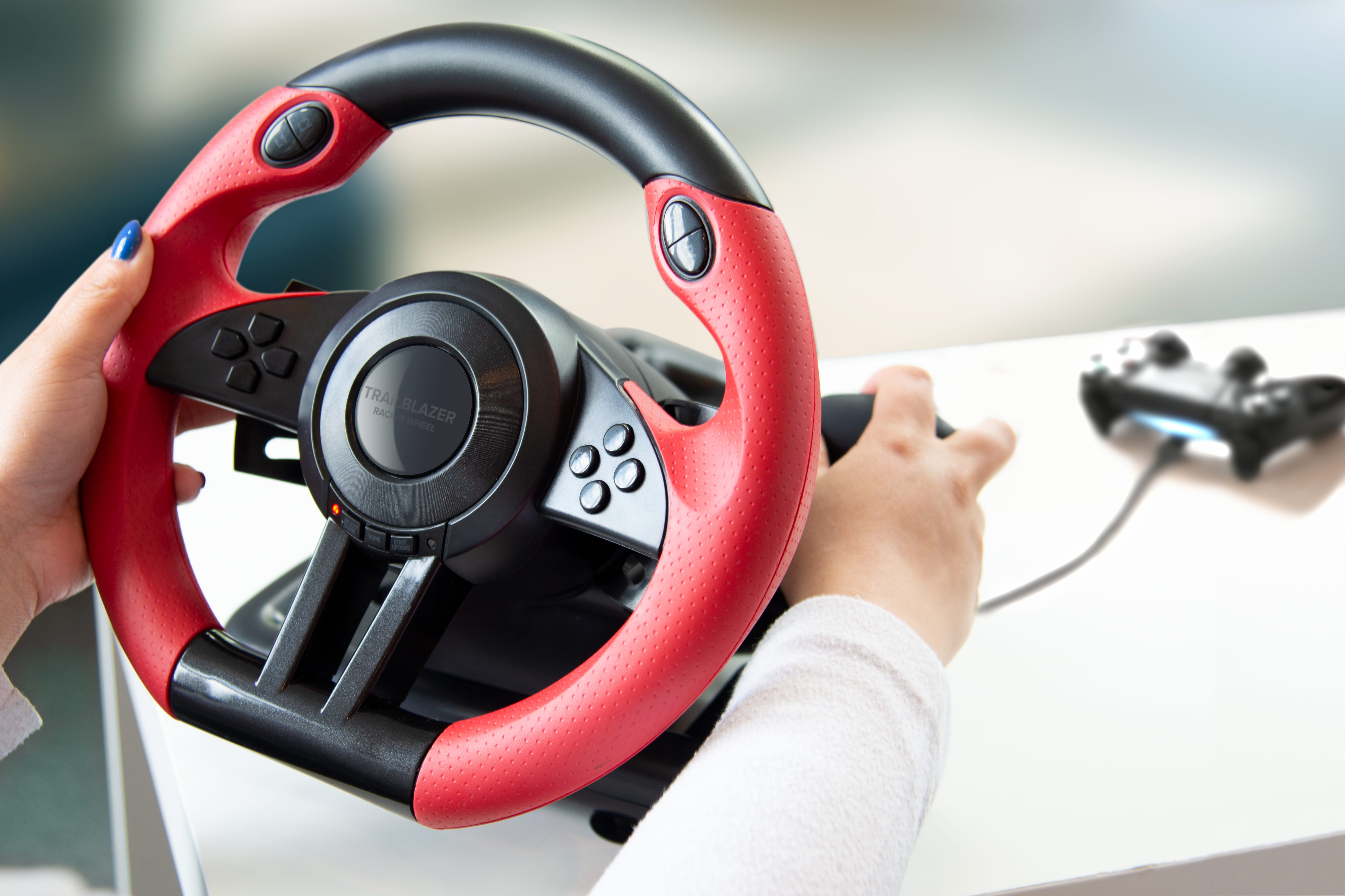 Speedlink TRAILBLAZER Racing Wheel Gaming-Lenkrad (für PS3/PS4, Xbox Series X/S/One, Switch und PC) – Bild 5 von 5