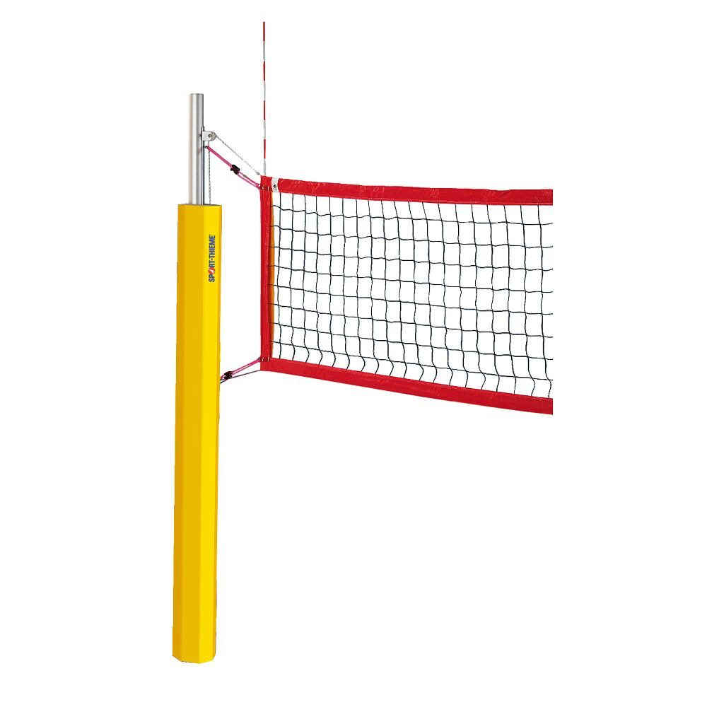 Volleyballnetz Antennengarnitur für Beachvolleyballnetz, Einteiligige Antennengarnitur