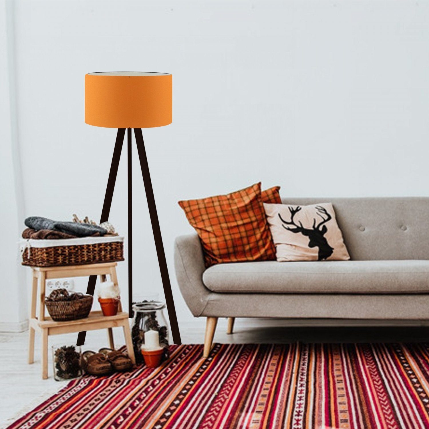 Opviq Stehlampe 100% PVC, 21 x 38 cm N4451 günstig online kaufen