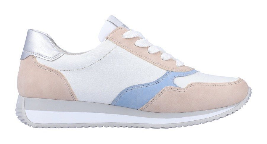 Remonte weiß-rosé-kombiniert Details mit farblichen Sneaker