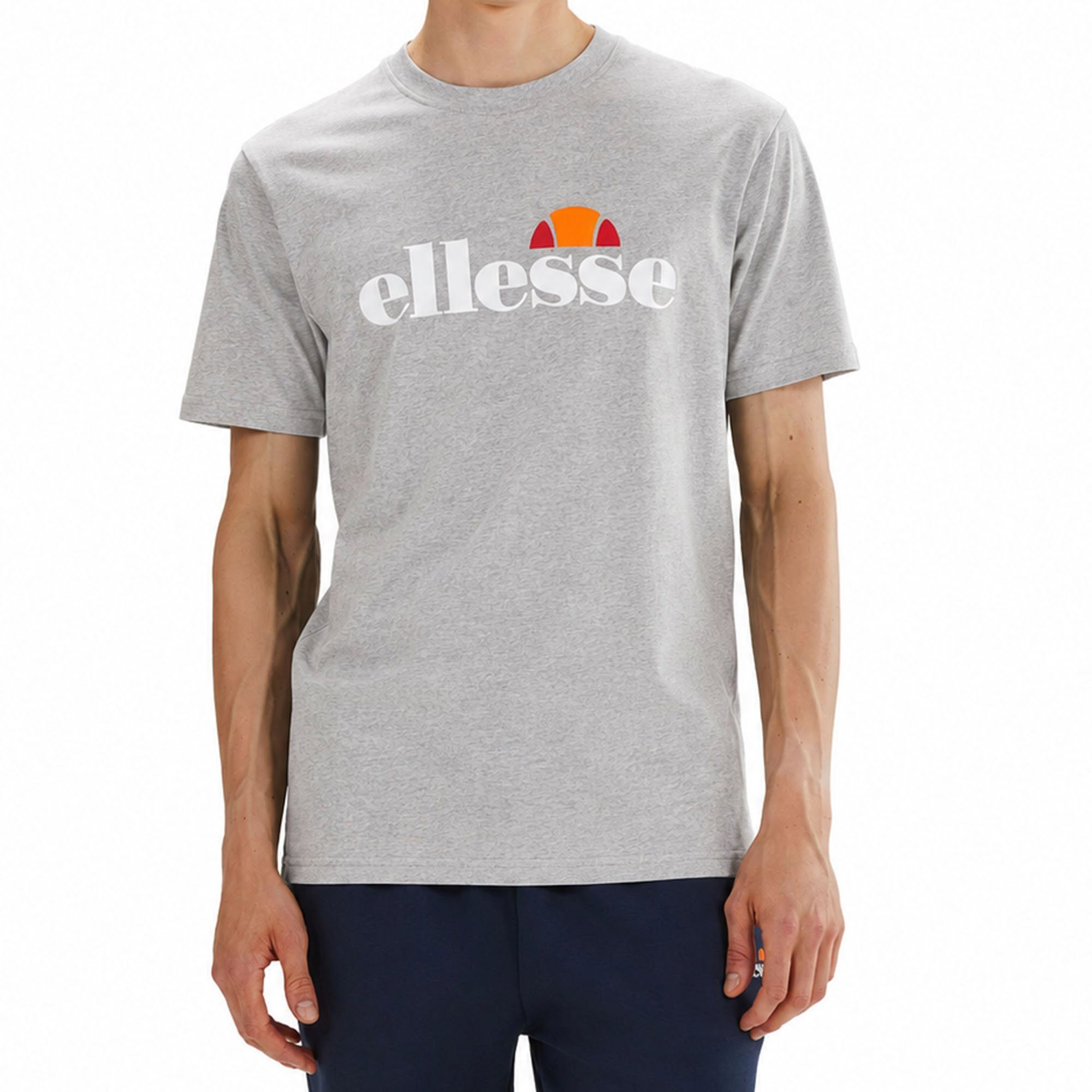 Ellesse T-Shirt Herren T-Shirt 1er Pack Baumwolle PRADO 2 (Packung, 1er Pack)