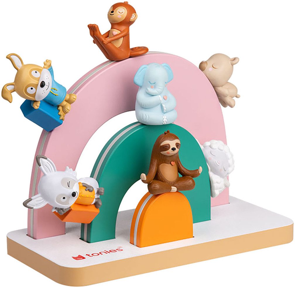 tonies Kinderregal Mini Standregal - Regenbogen, für bis zu 25 Tonies