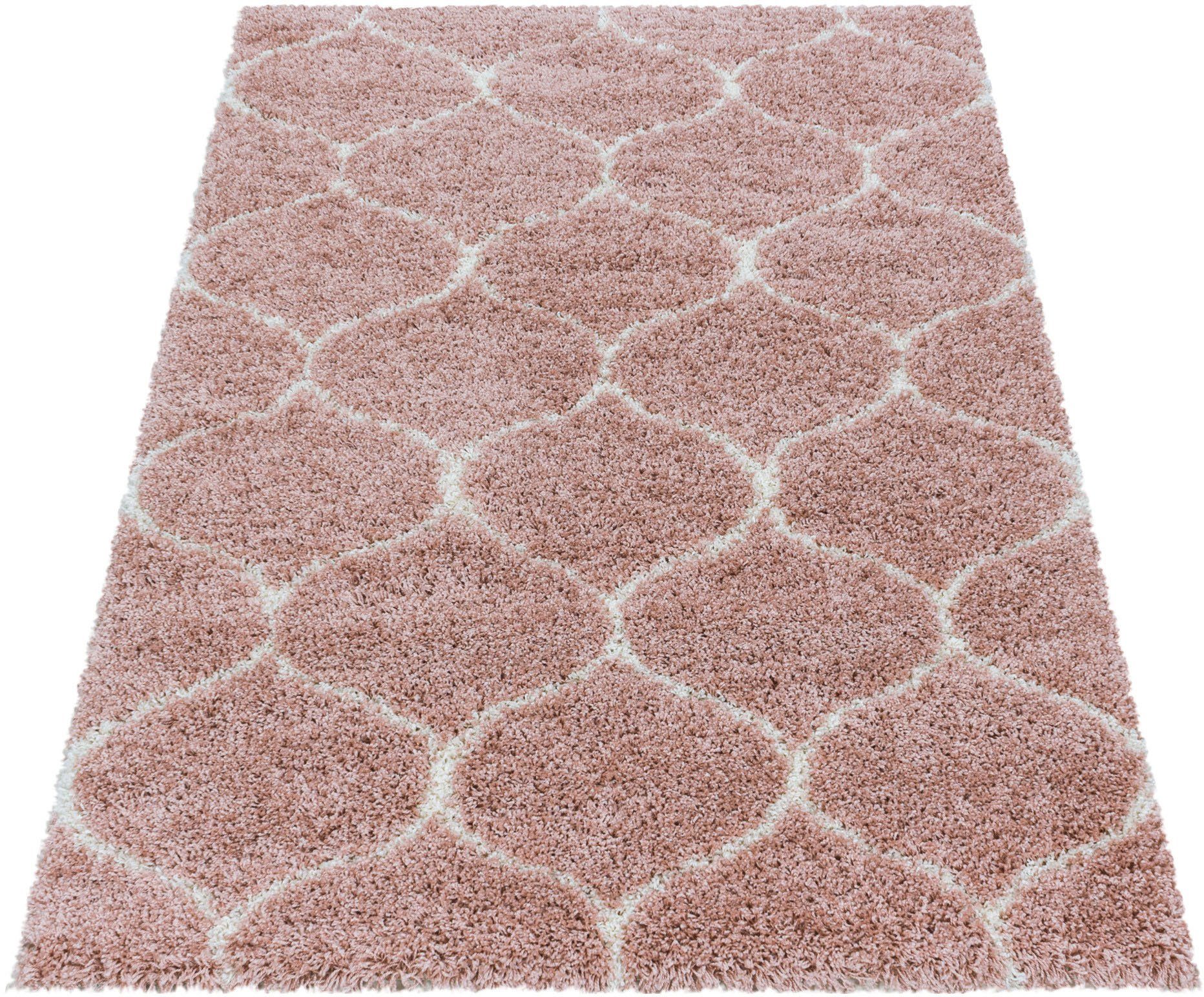 Hochflor-Teppich »SALSA 3201«, Ayyildiz Teppiche, rechteckig, Höhe 50 mm,  Wohnzimmer online kaufen | OTTO
