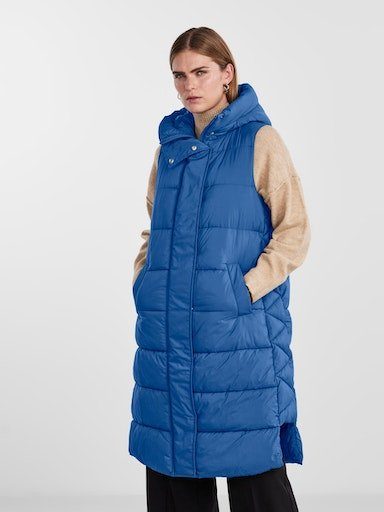 Y.A.S Steppweste YASLIRO PADDED VEST S. NOOS federal blue