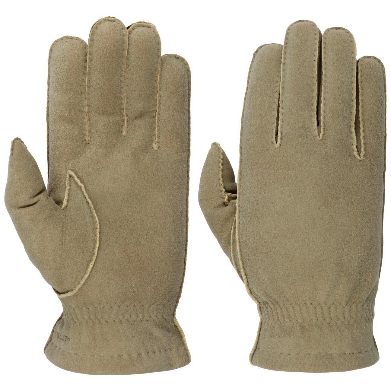 Hestra Lederhandschuhe (1-St) Fingerhandschuhe mit Futter