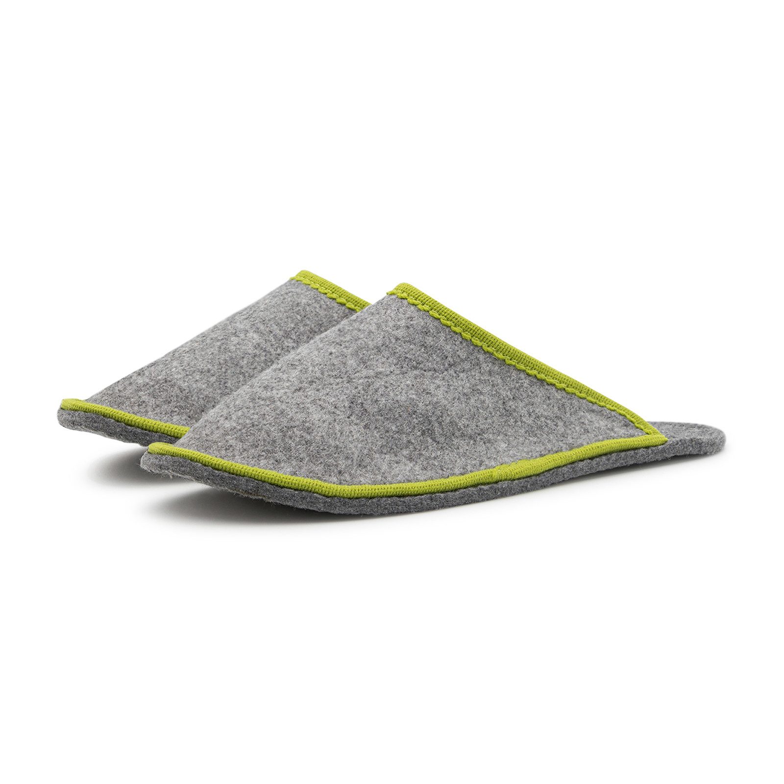 Pantoffelmann Gästepantoffel Walkfilz ABS-Sohle Herren Damen Hausschuh Filzpantoffel Pantoffel (1 Paar) Filzpantoffeln, Gästepantoffel besonders leicht – Bild 3 von 5