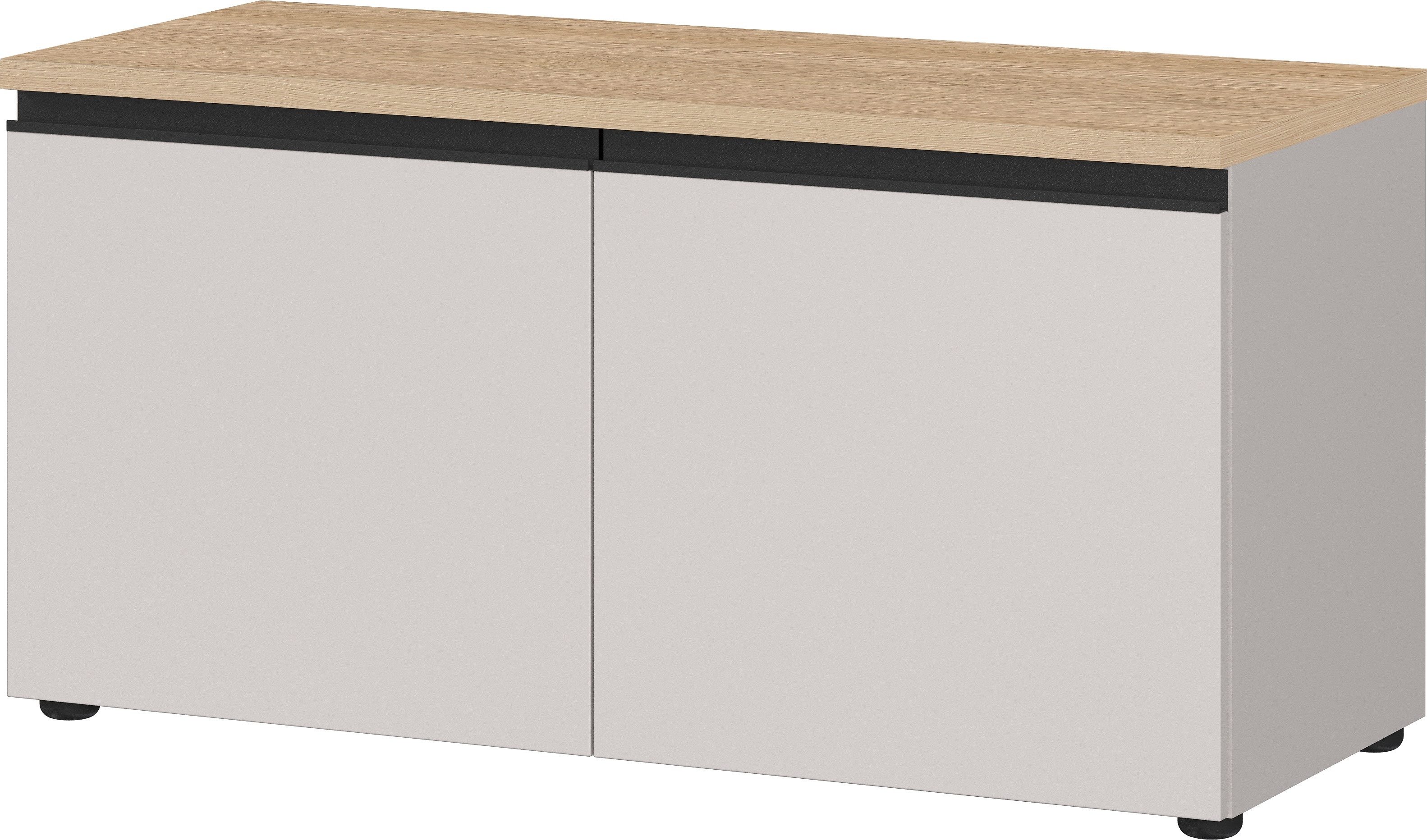 GERMANIA Schuhbank Cormano, 96 x 49 x 41 cm, verstellbare Böden, Soft-close, Made in Germany