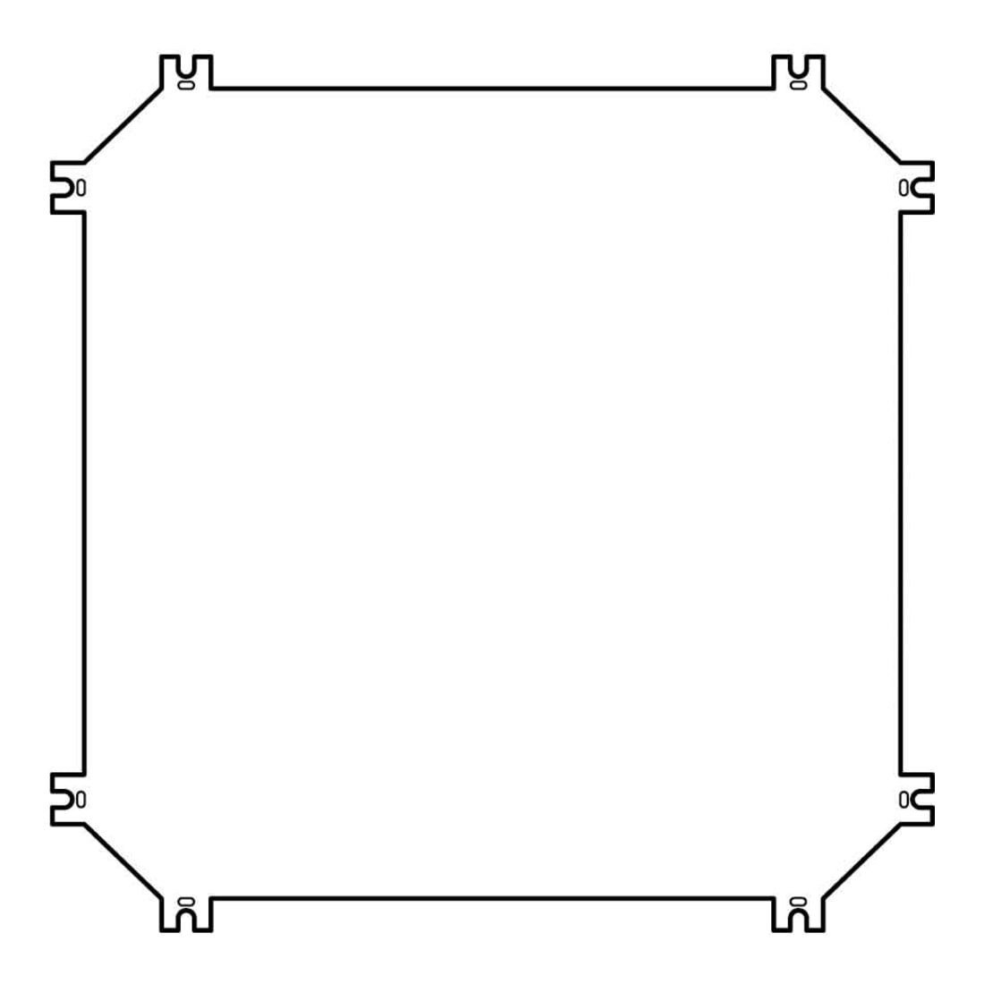 EATON Grundplatte Eaton Montageplatte f. CI44-Gehäuse IM4-CI44