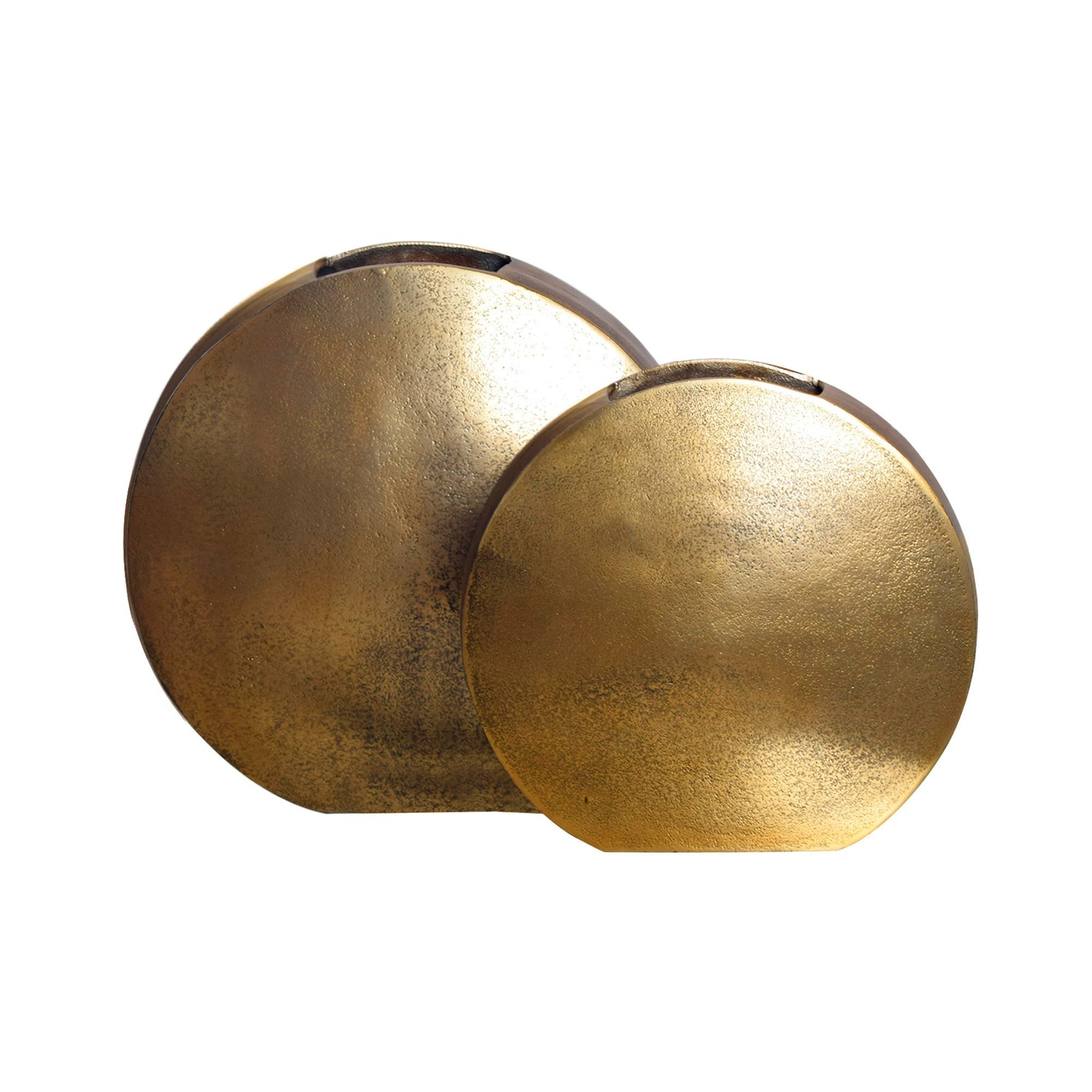 FINEBUY Tischvase FB65101 (2er Set Aluminium günstig online kaufen