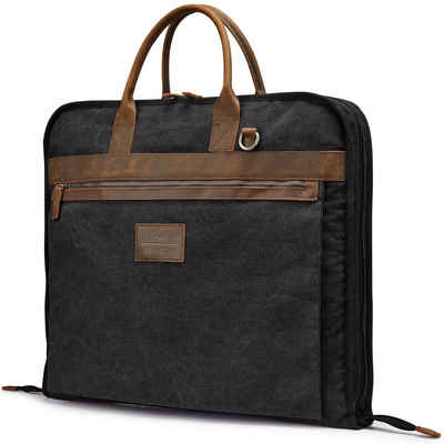 S-ZONE Kleidersack (1 St) Unisex Anzugtasche, Segeltuch Reisetasche für Reisen