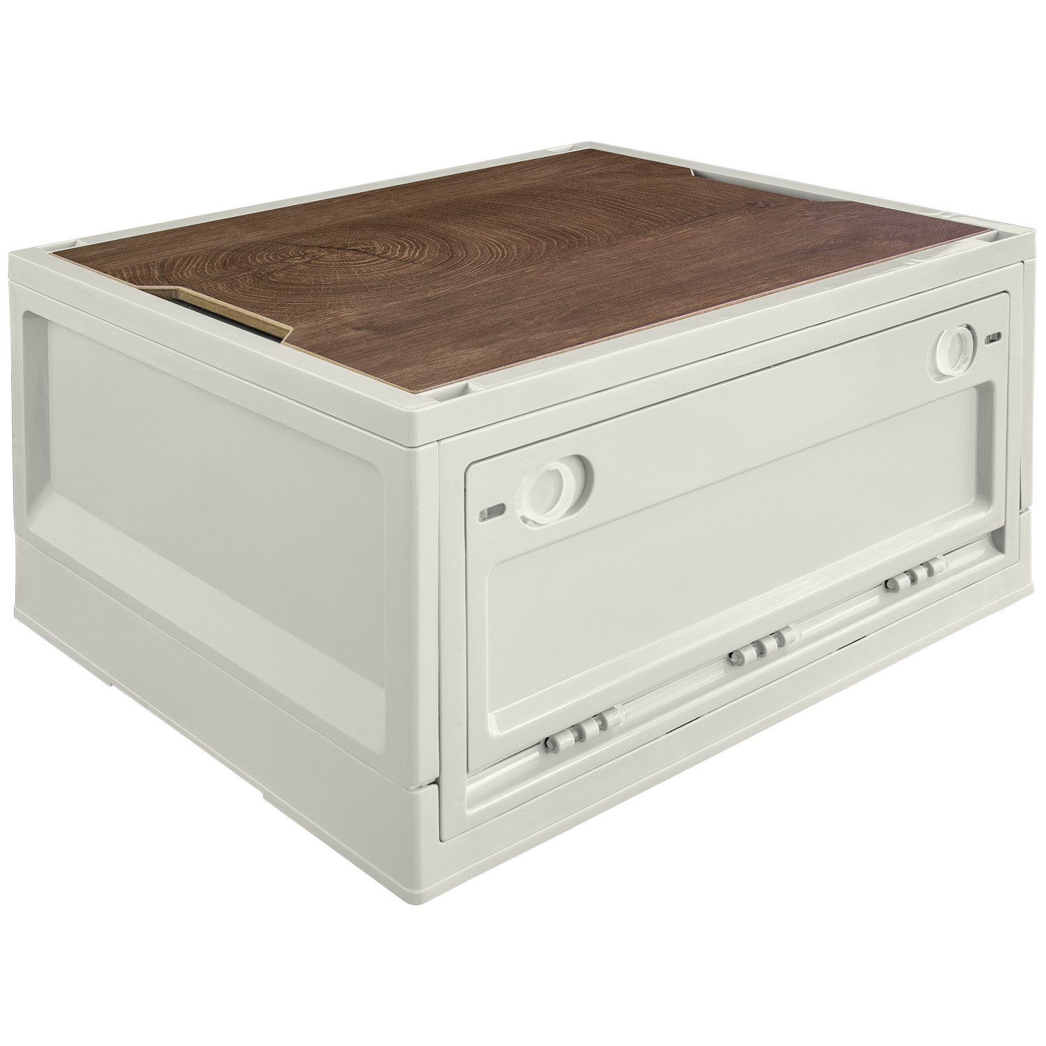 Trucky Faltbox Storage Box 35 L Camping Klappbox Klappkiste faltbar 47x35x24 cm Beige