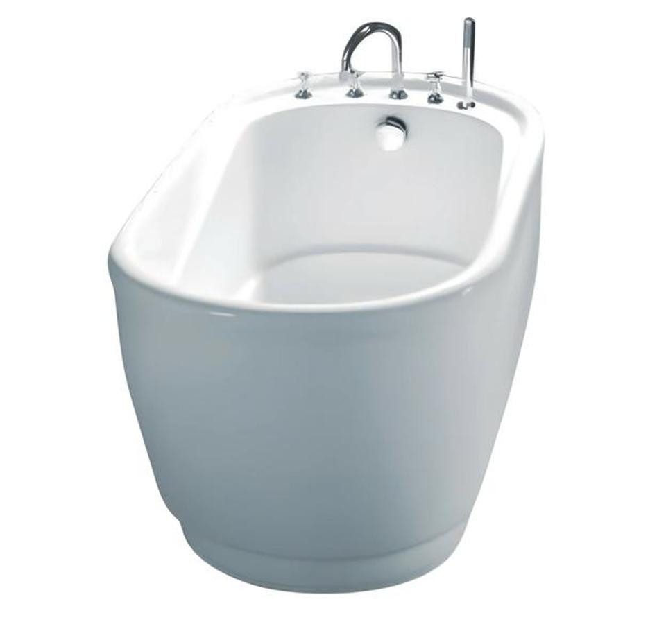 JVmoebel Badewanne Acryl Badewanne in Weiß - Elegantes Design und hoher Komfort, (1-tlg), Made in Europe