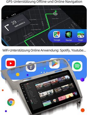 GABITECH für VW Golf 7 2013-2017 Android 11 Autoradio GPS BT 4+64 GB Carplay Einbau-Navigationsgerät