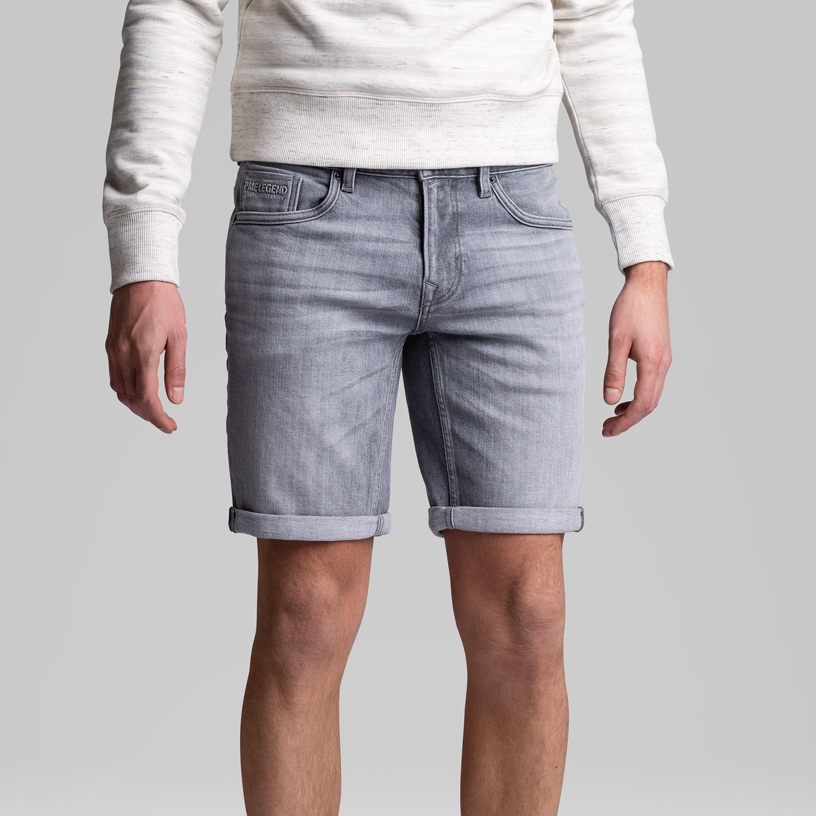 LEGEND grey denim Shorts PME