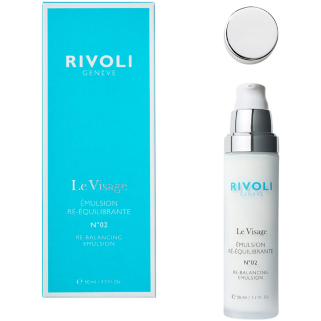 Rivoli Nachtcreme Le Visage Émulsion Ré-équilibrante N°02, für Alle Hauttypen