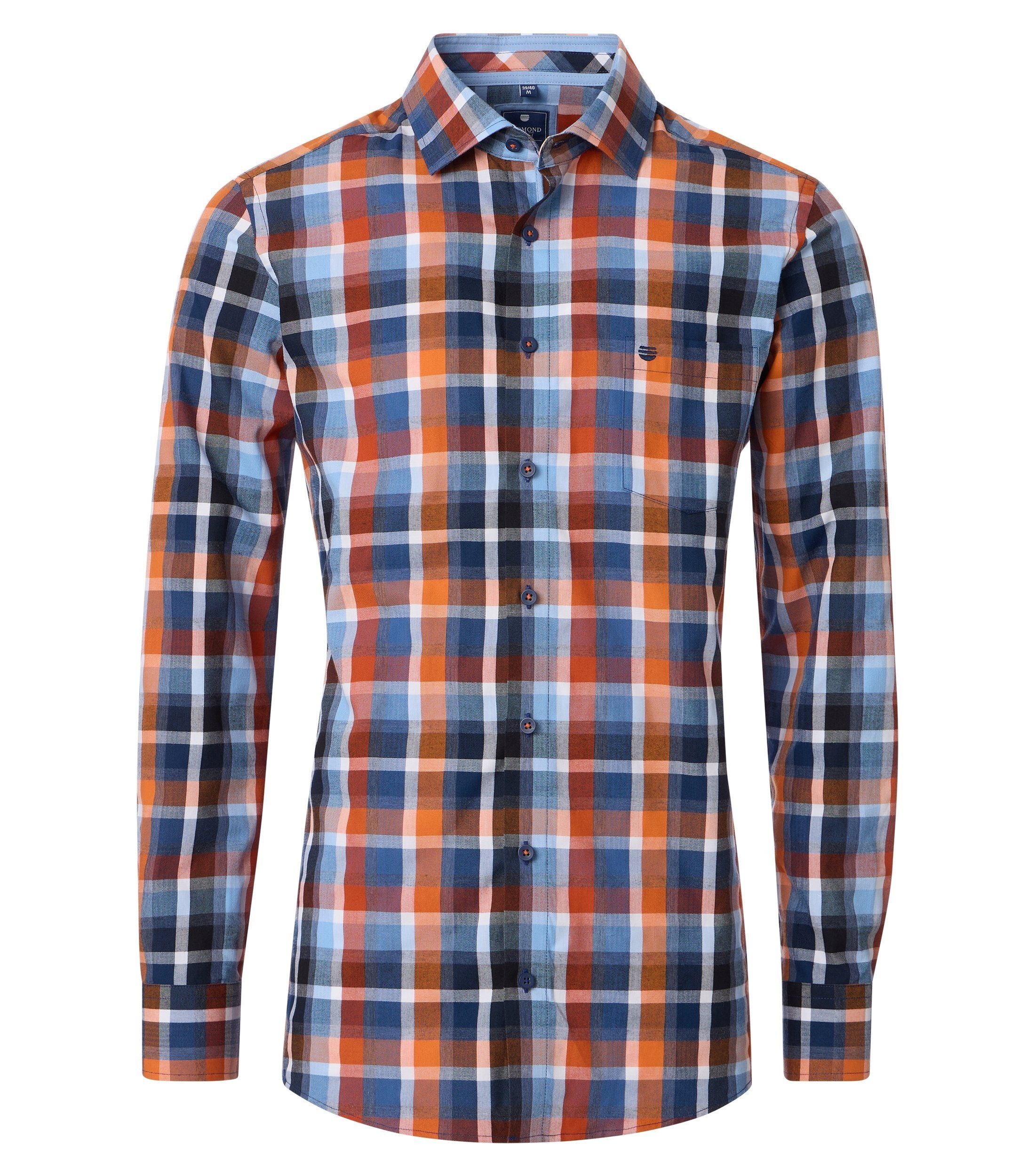 Redmond Langarmhemd kariert Comfort Fit (210-tlg) günstig online kaufen