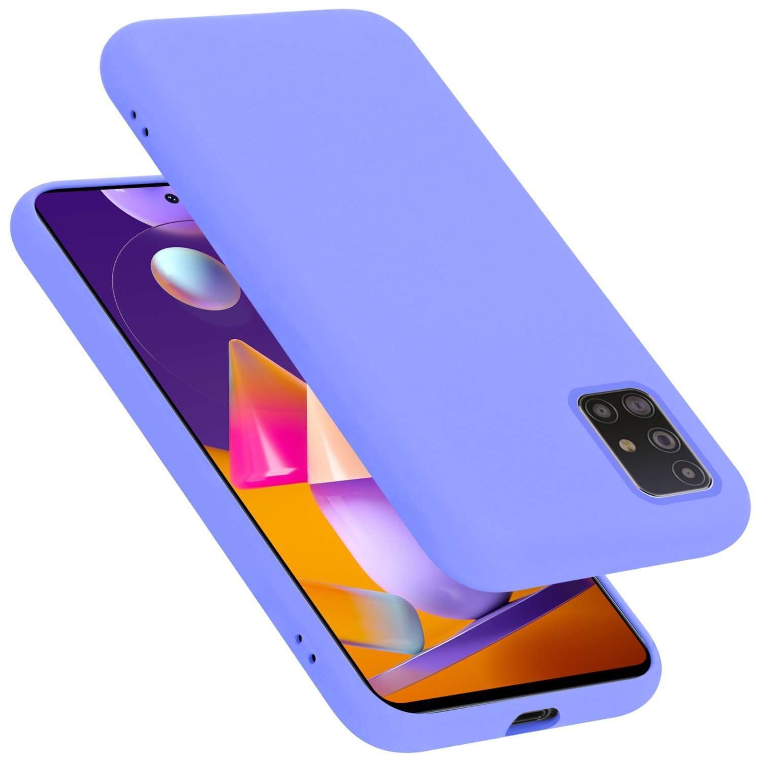 Cadorabo Handyhülle für Samsung Galaxy M31s Hülle Samsung Galaxy M31s, Flexible Hülle TPU Silikon Schutzhülle Back Cover Case