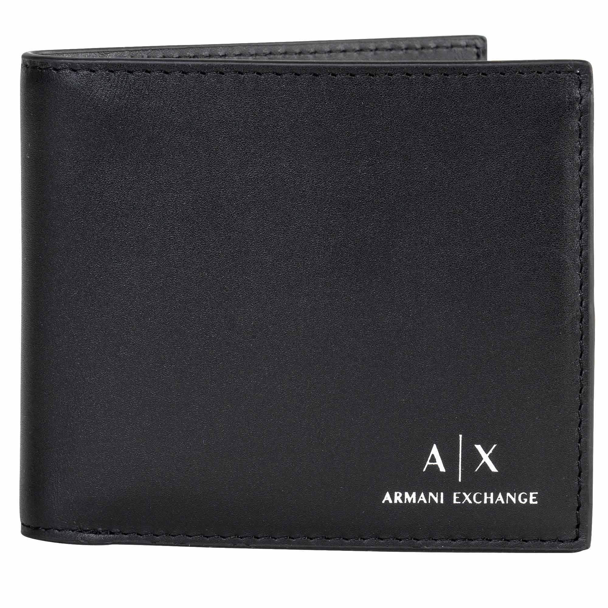 ARMANI EXCHANGE Geldbörse Herren Geldbörse Leder Plain Leather Gift Set günstig online kaufen