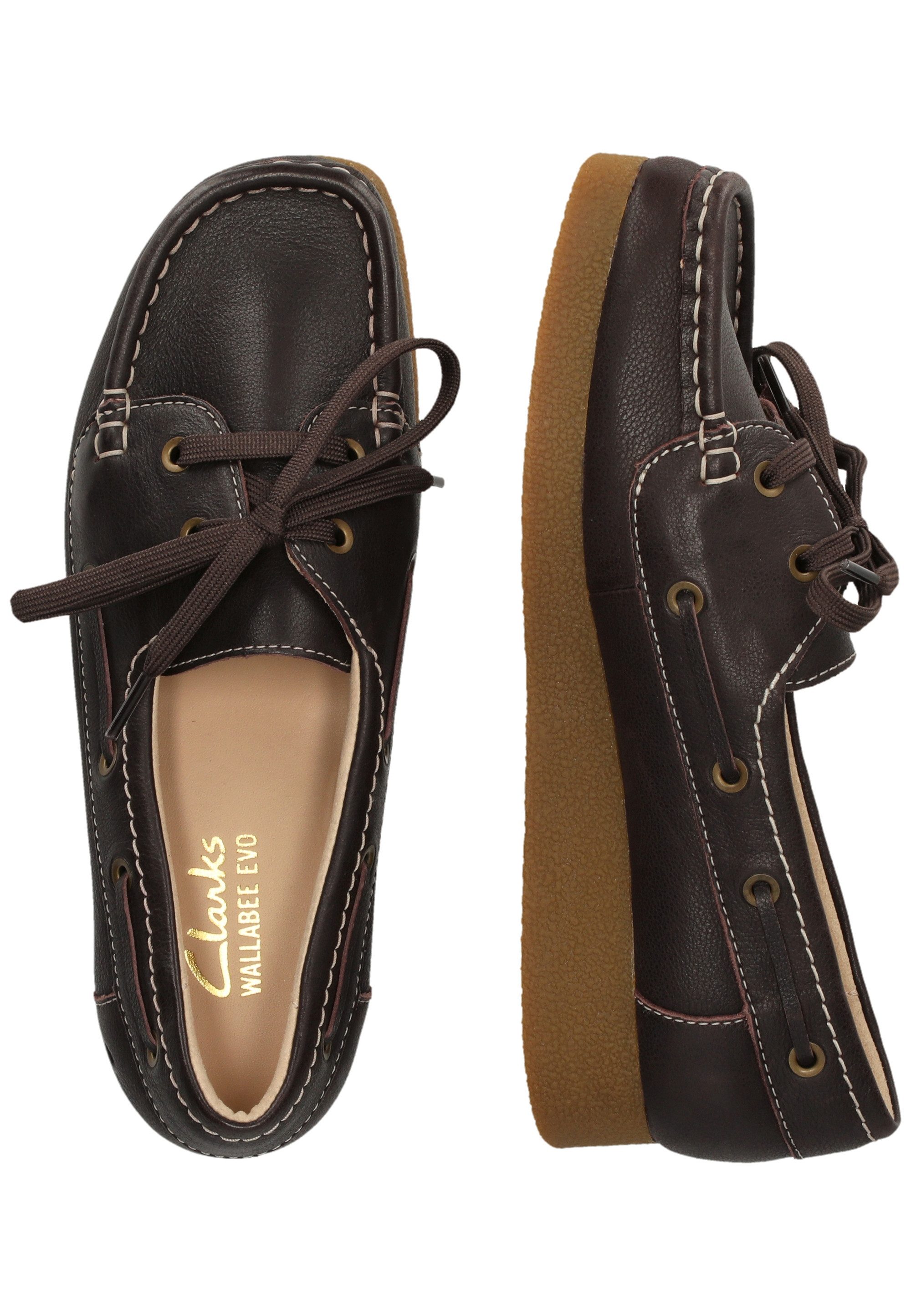 Clarks Wallabee EVO Sea Bootsschuh mit angenehmer Sohle mit Krepp-Effekt – Bild 5 von 5