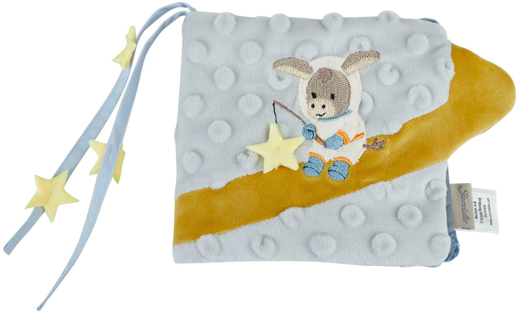 Sterntaler® Greifspielzeug Spielbuch Weltraum
