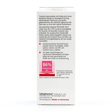 Sebapharma GmbH & Co.KG Körperlotion SEBAMED Trockene Haut parfümfrei Lotion Urea 10%, 200 ml