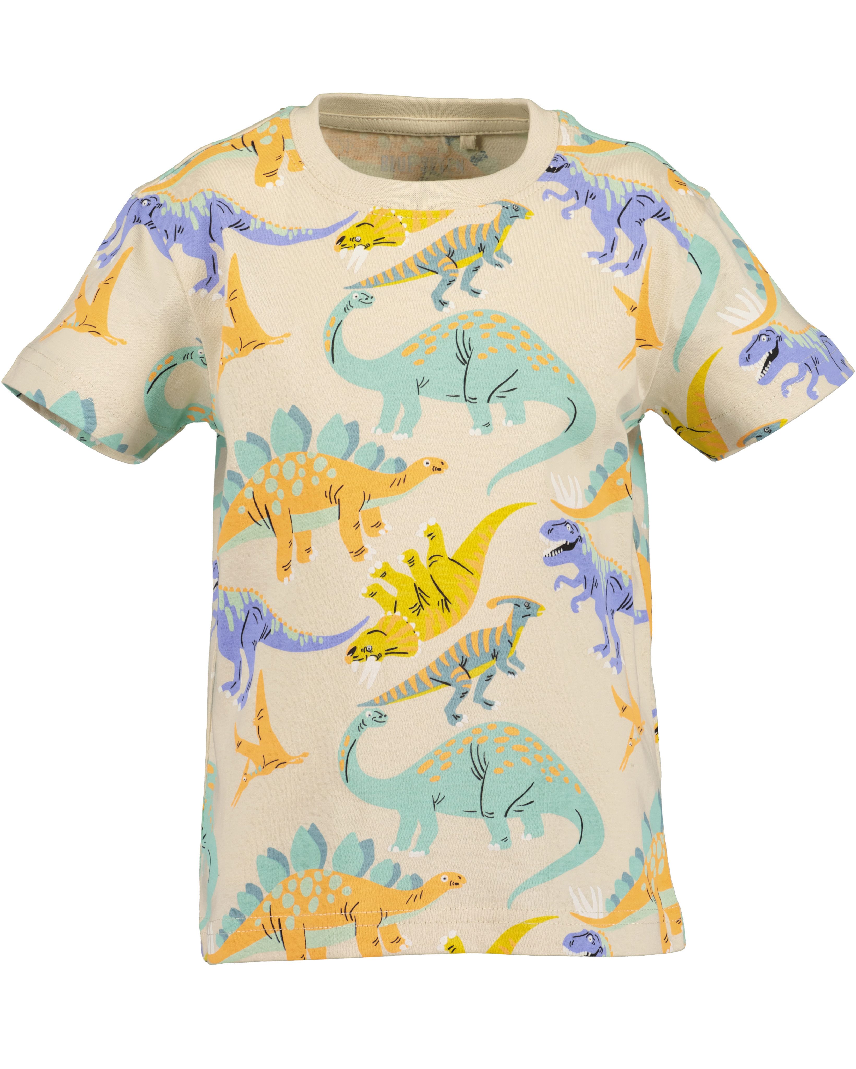 Blue Seven T-Shirt Basic-Schnitt, ohne Verschluss, bedruckte und unifarbene Optik