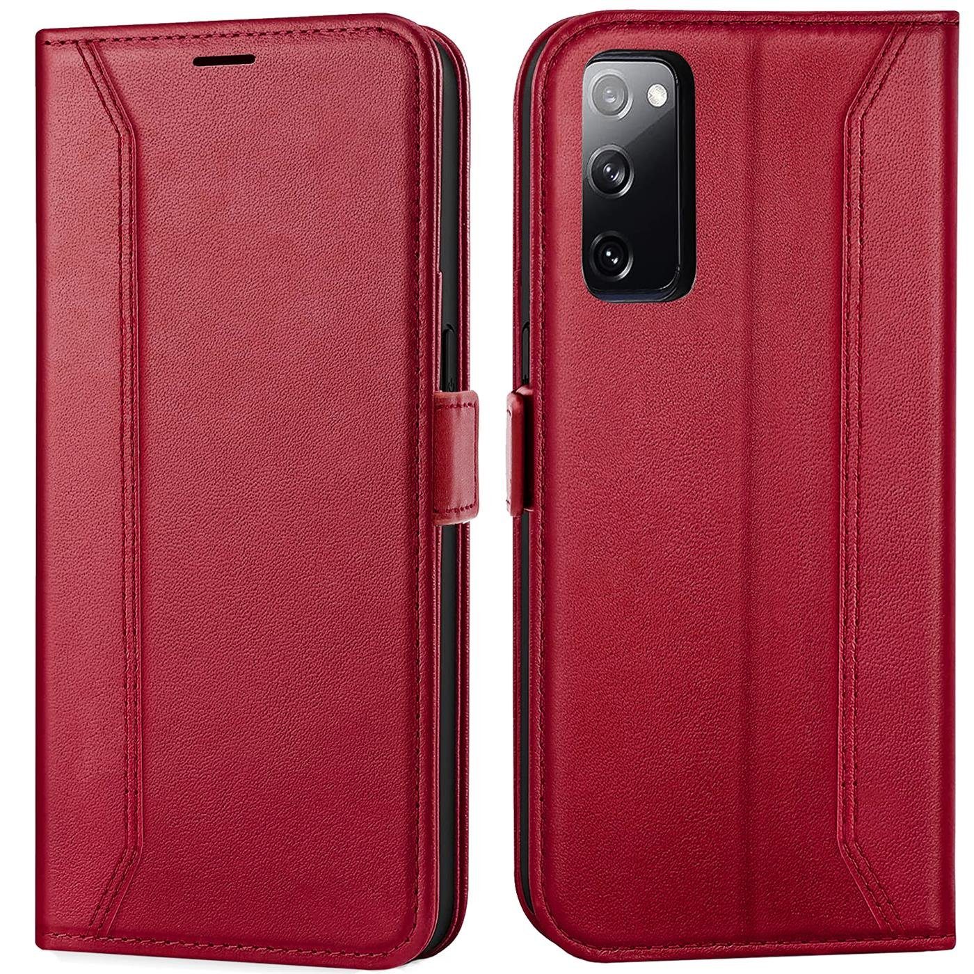 CoolGadget Handyhülle Book Case Elegance Tasche für Samsung Galaxy S20 FE 6,5 Zoll, Hülle Magnet Klapphülle Flip Case für Samsung S20 FE 5G Schutzhülle