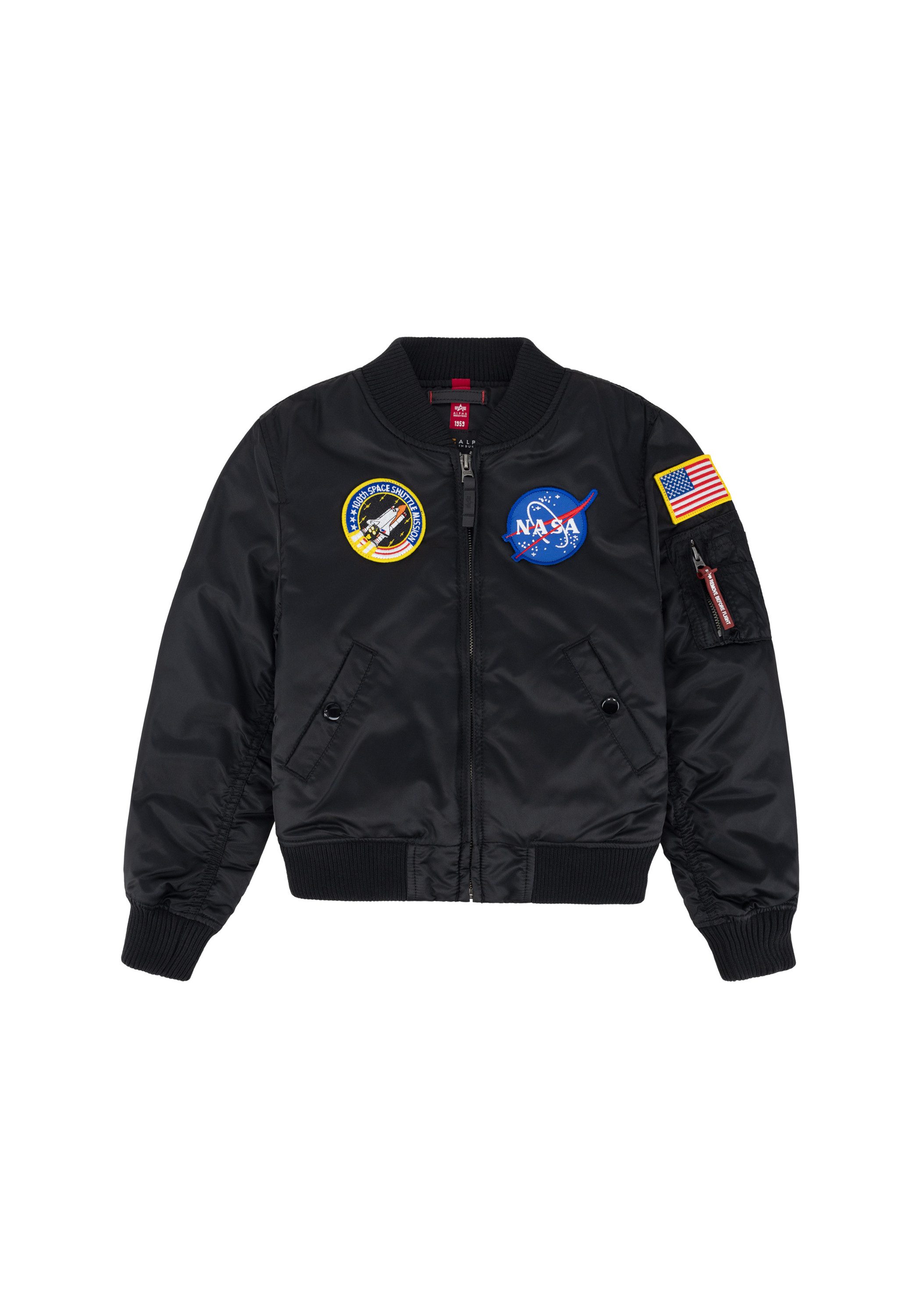 Alpha Industries Bomberjacke Alpha Industries Kids - Bomber Jackets MA-1 VF NASA Kids