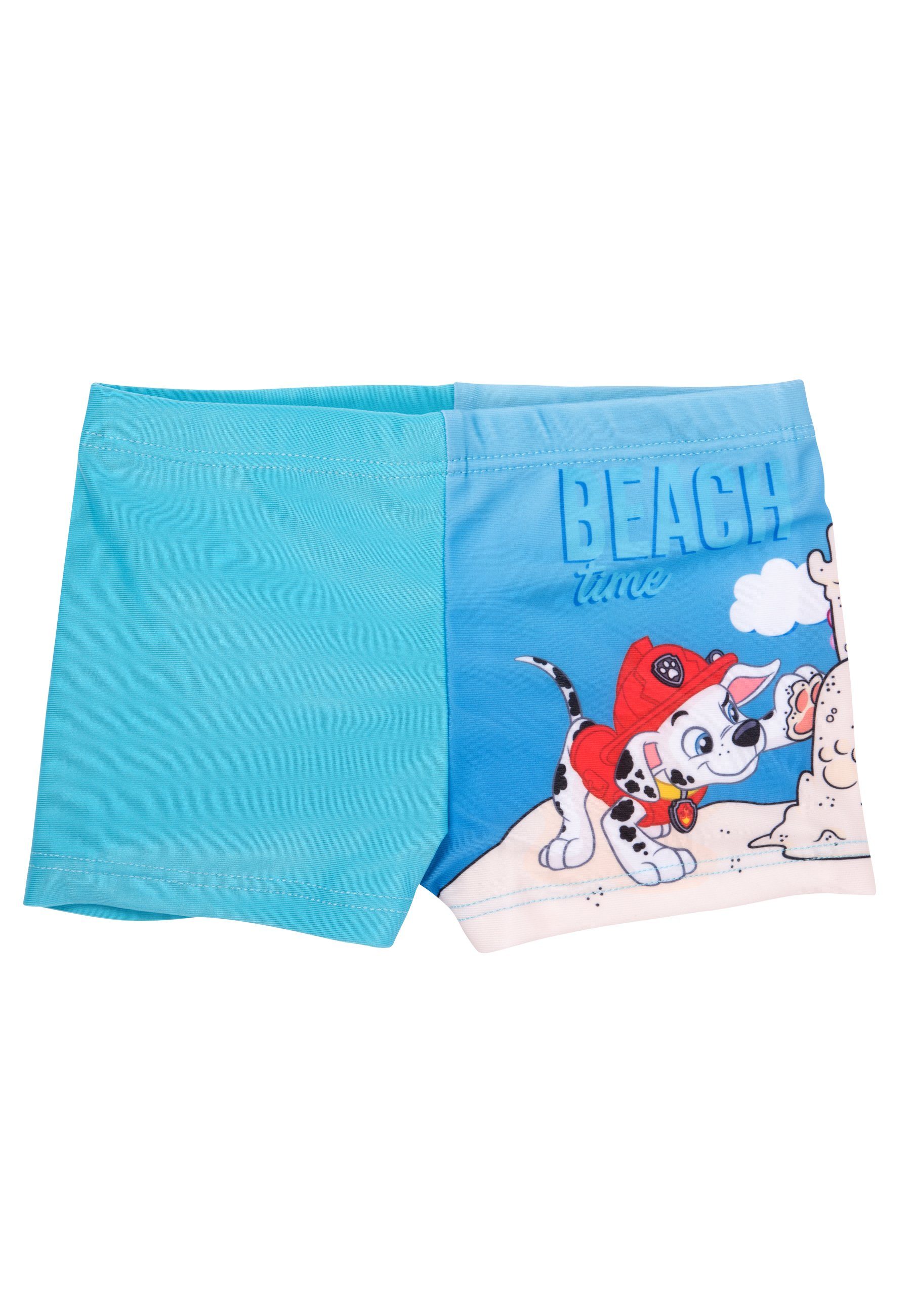 United Labels® Badehose Badehose Jungen Badekleidung Pack) Schwimmhose (2er Paw Blau Patrol