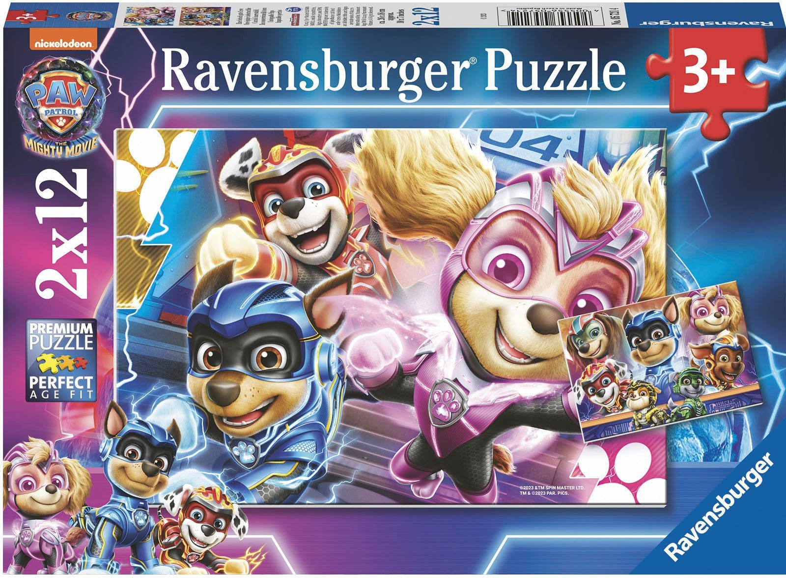 Ravensburger Puzzle PAW Patrol: The Mighty Movie, 24 Puzzleteile, Made in Europe; FSC® - schützt Wald - weltweit