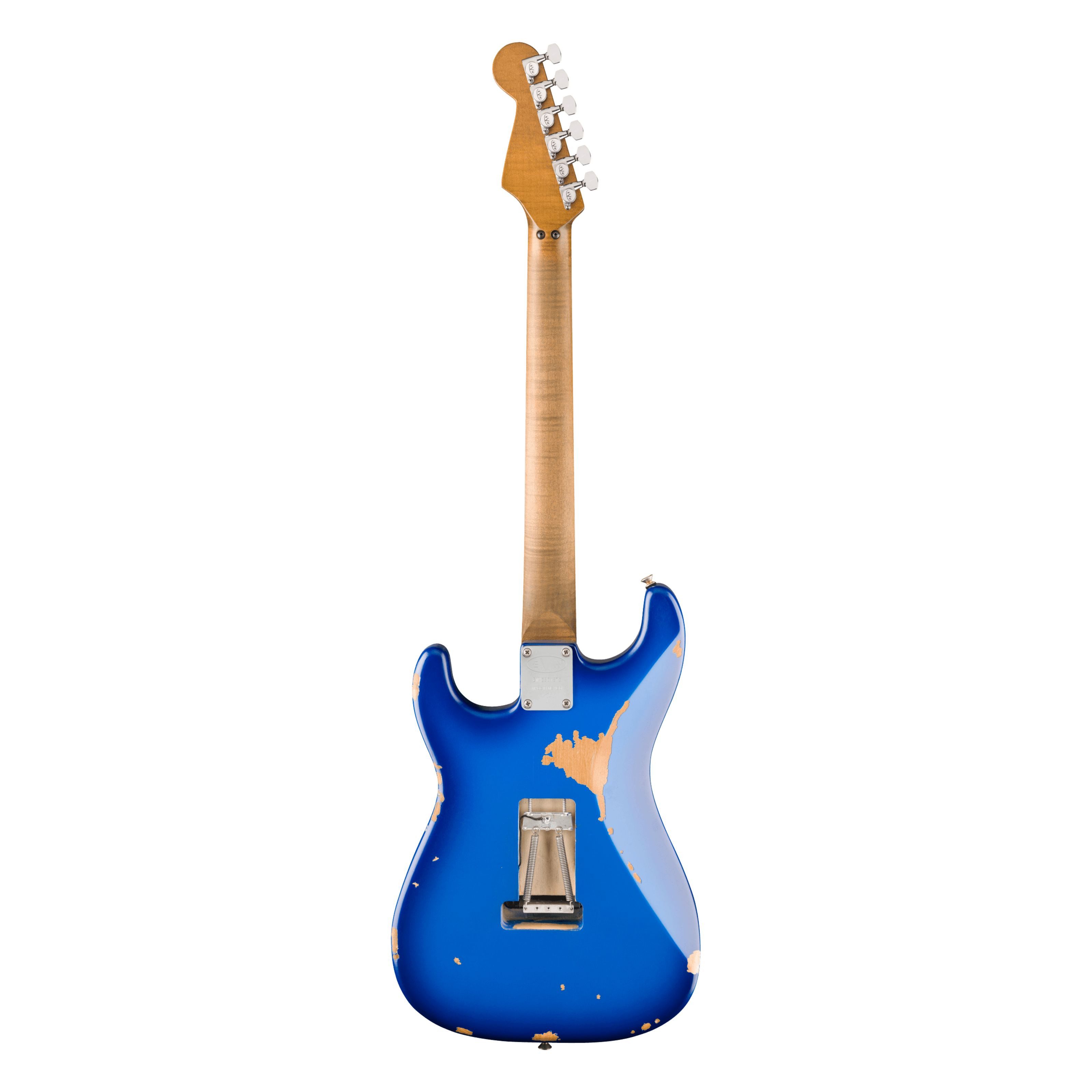EVH E-Gitarre, E-Gitarren, ST-Modelle, Frankenstein Relic MN Blueburst - E-Gitarre