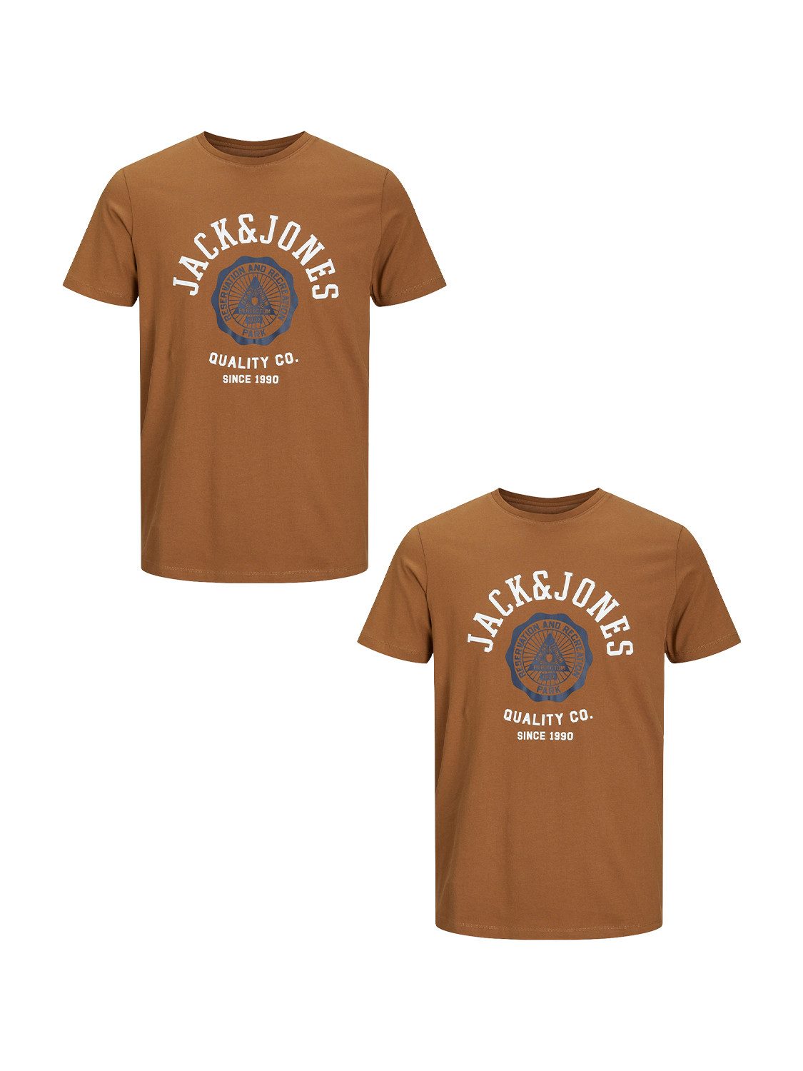 Jack & Jones T-Shirt (2-tlg) JJELOGO günstig online kaufen