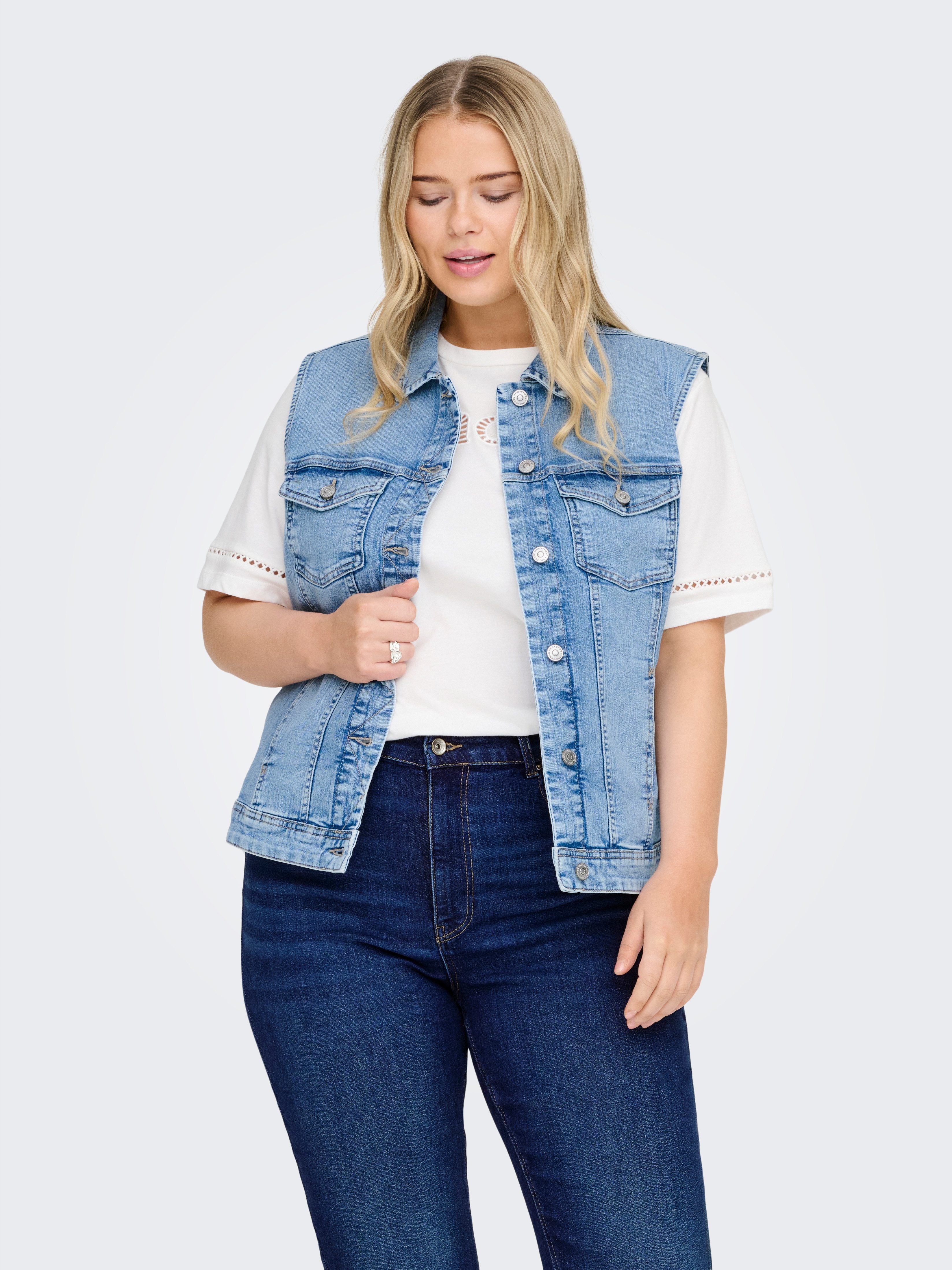 ONLY CARMAKOMA Jeansweste CARWESPA WEST DNM PIM619 NOOS günstig online kaufen