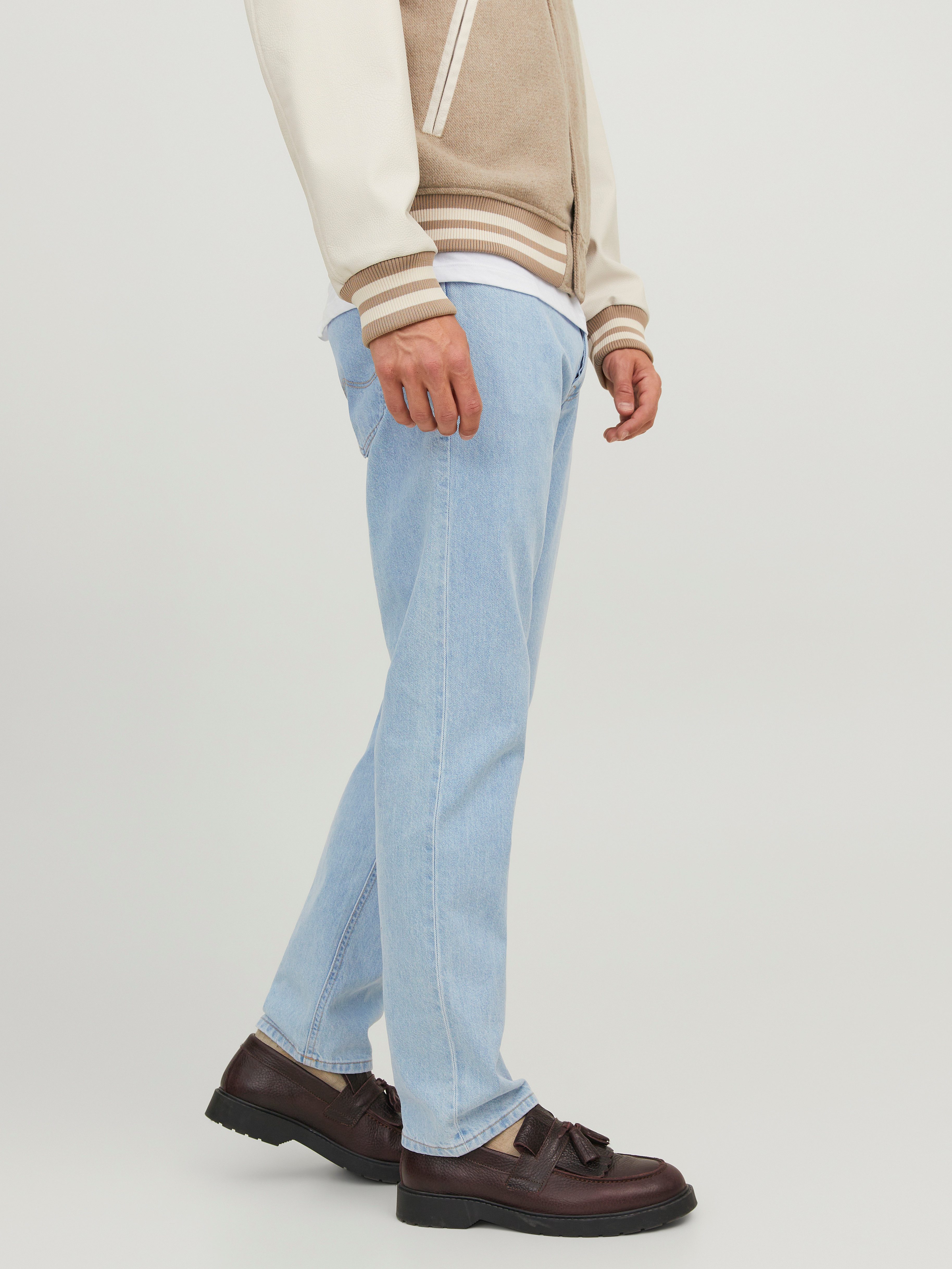 Jack & Jones Loose-fit-Jeans JJICHRIS JJORIGINAL SQ 738 NOOS mit Faded-Effekten