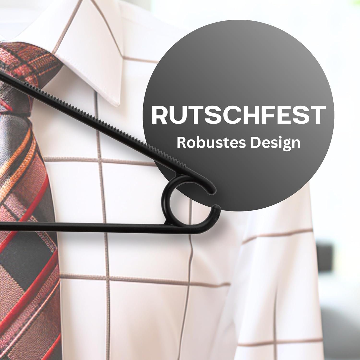 2friends Kleiderbügel Schwarze Kleiderbügel 20 Stück günstig online kaufen