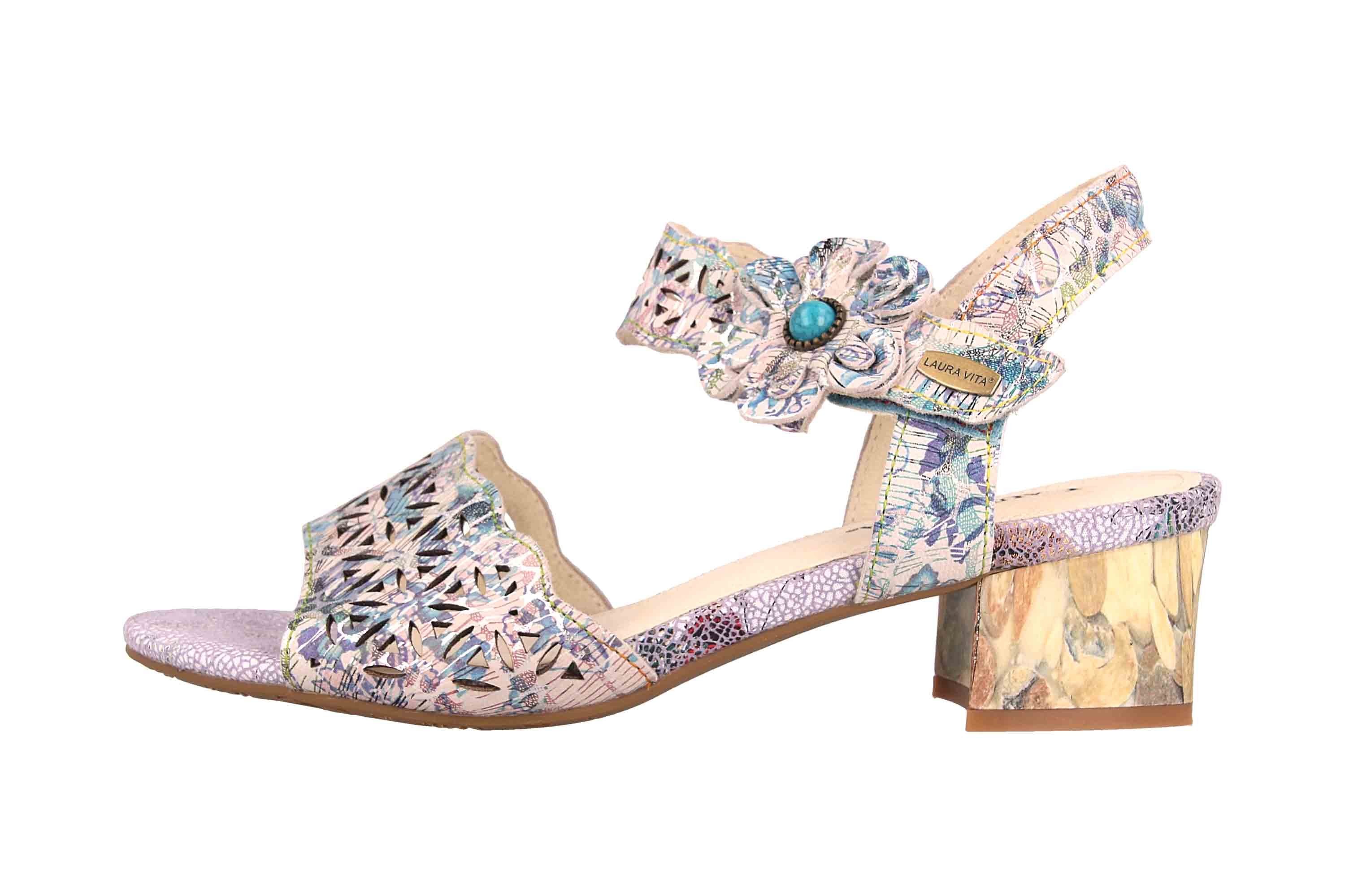 LAURA VITA Hucbio 01 Bleu Sandale