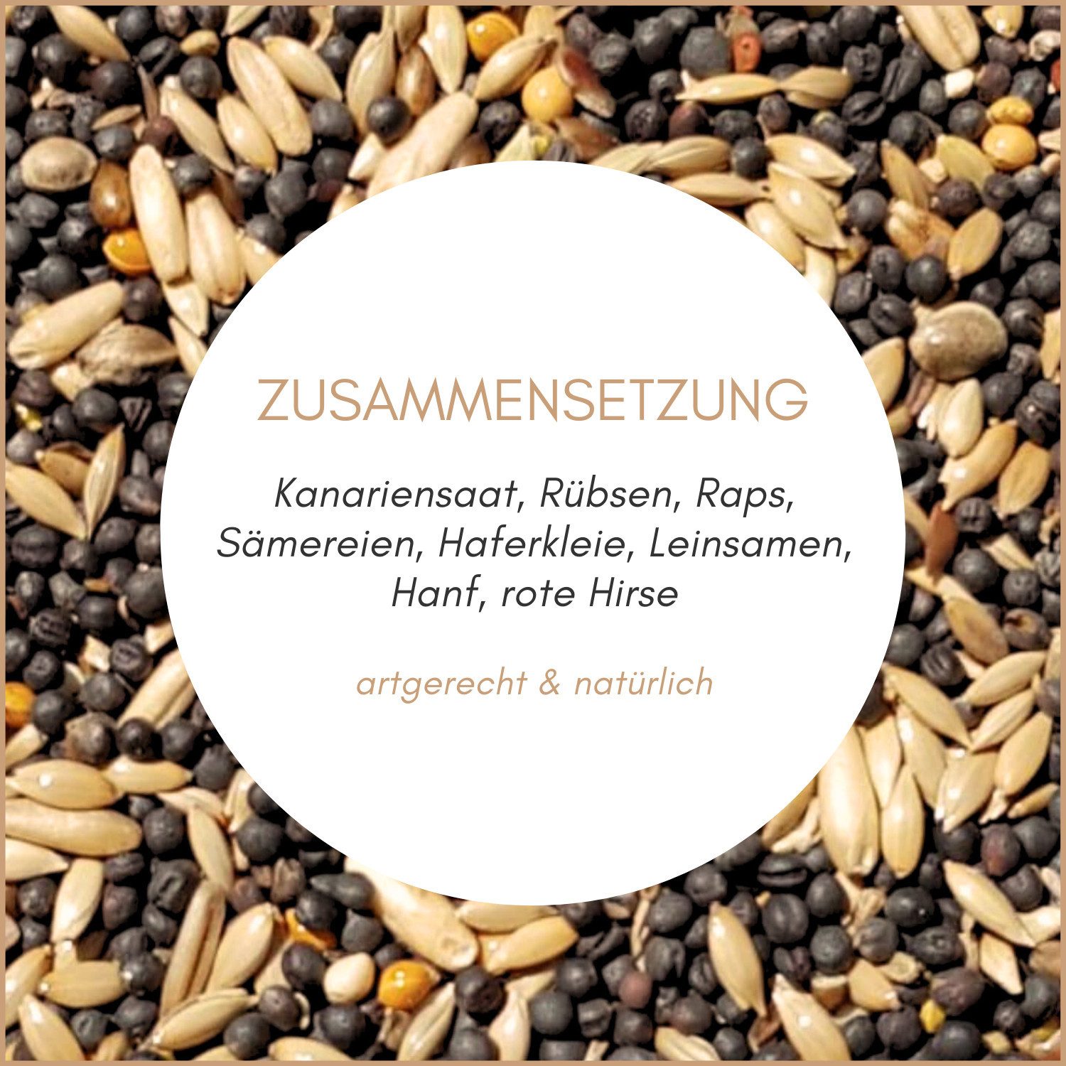 Supravit Kanarienfutter BASIS 25kg - Ganzjahres-Futter für Kanarienvögel, Hauptfutter für: Ziervogel – Bild 3 von 5