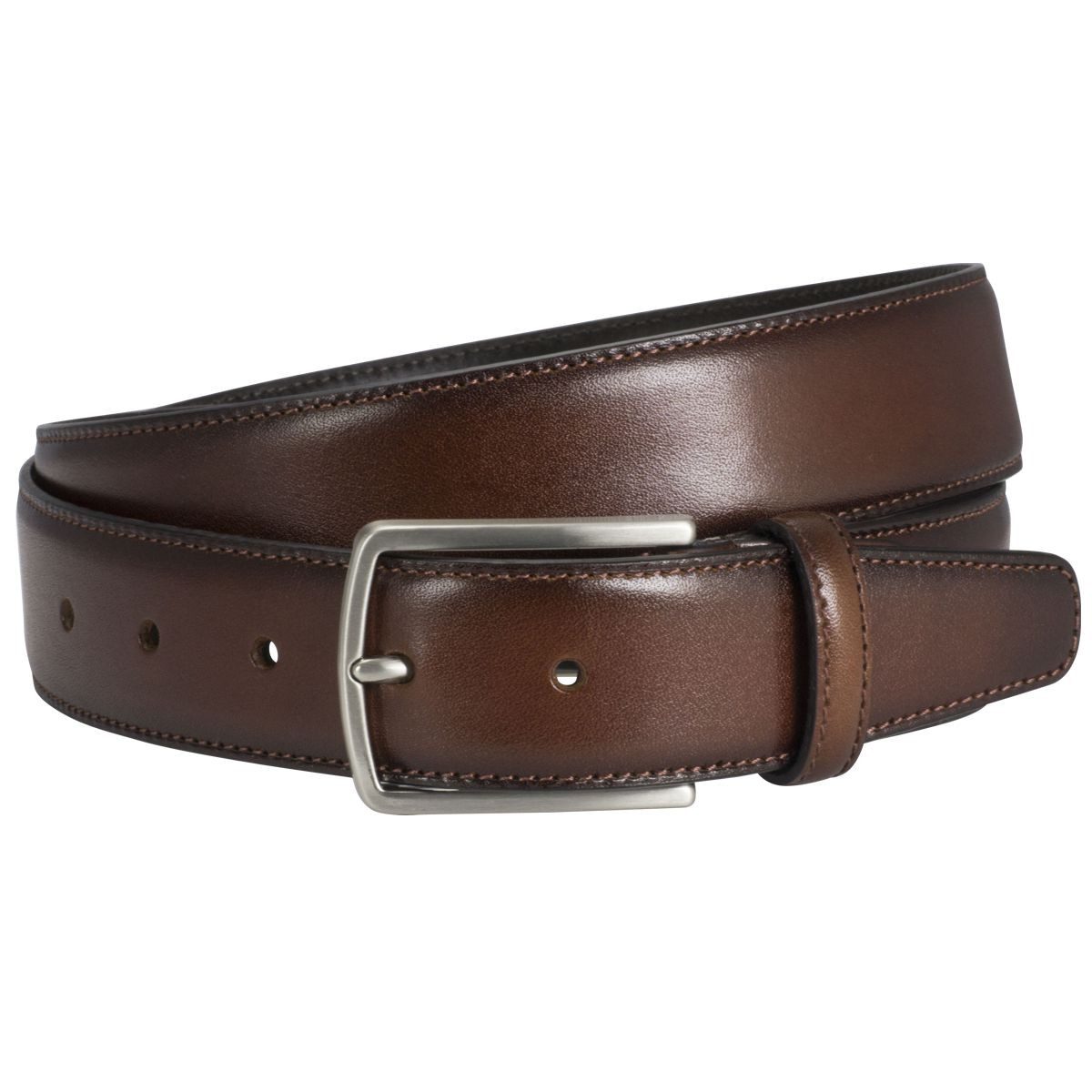 LINDENMANN Ledergürtel - Männer Gürtel 35cm - Businessmode - Casual Gürtel