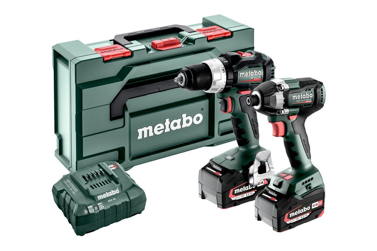 metabo Metabo Combo Set 2.8.4 18V Akku Maschinen Set 18V Maschinenset Akku-Set