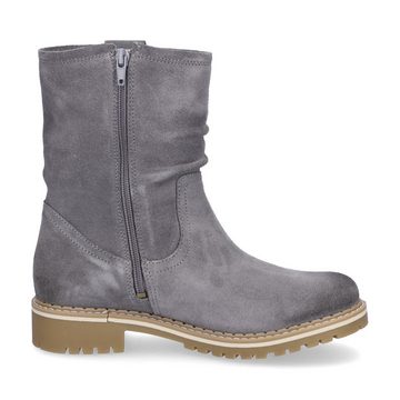 Tamaris Tamaris Damen Leder Boot grau Ankleboots