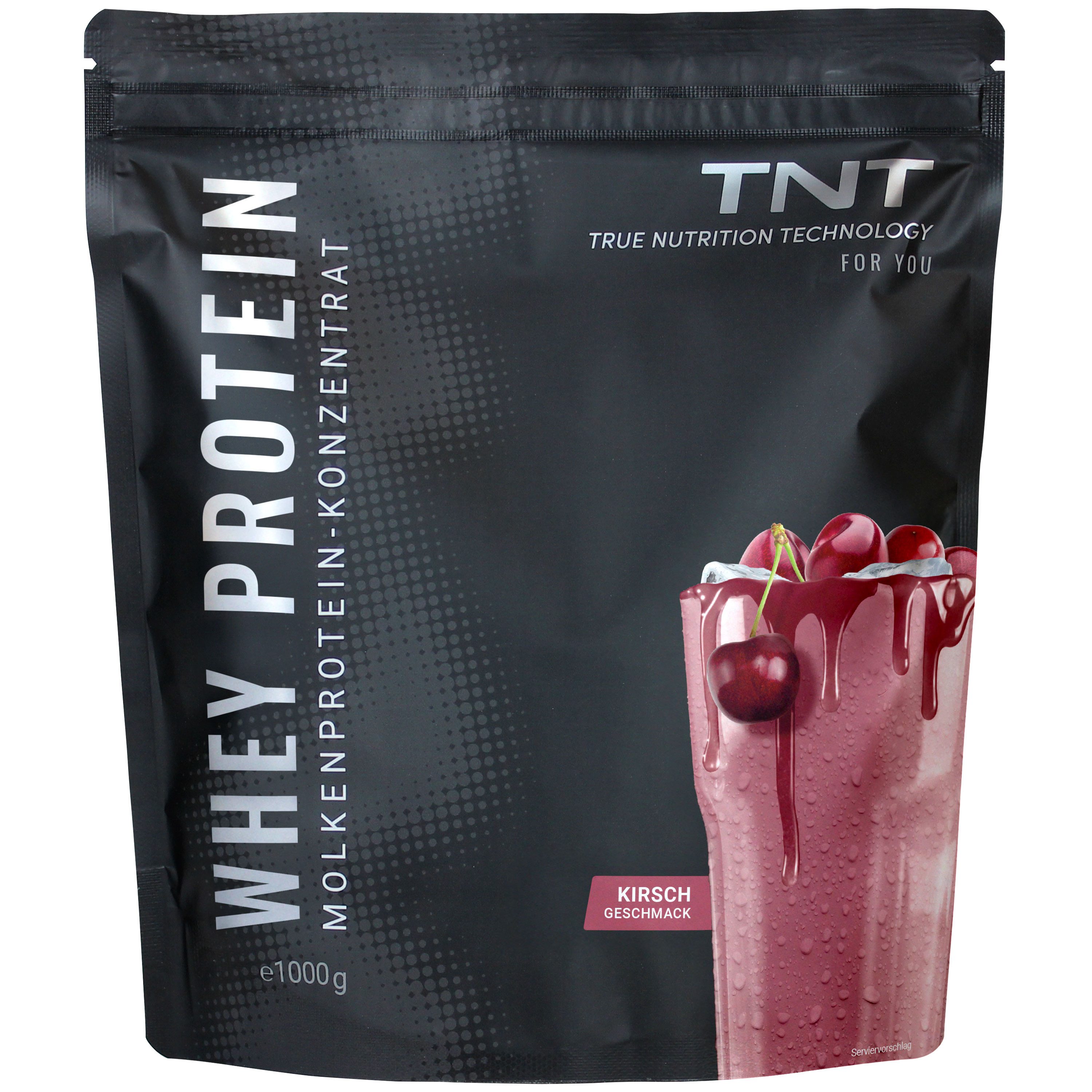 TNT (True Nutrition Technology) Whey Protein - Molkenprotein-Konzentrat für Muskelaufbau und Diät Pulver, 1 er