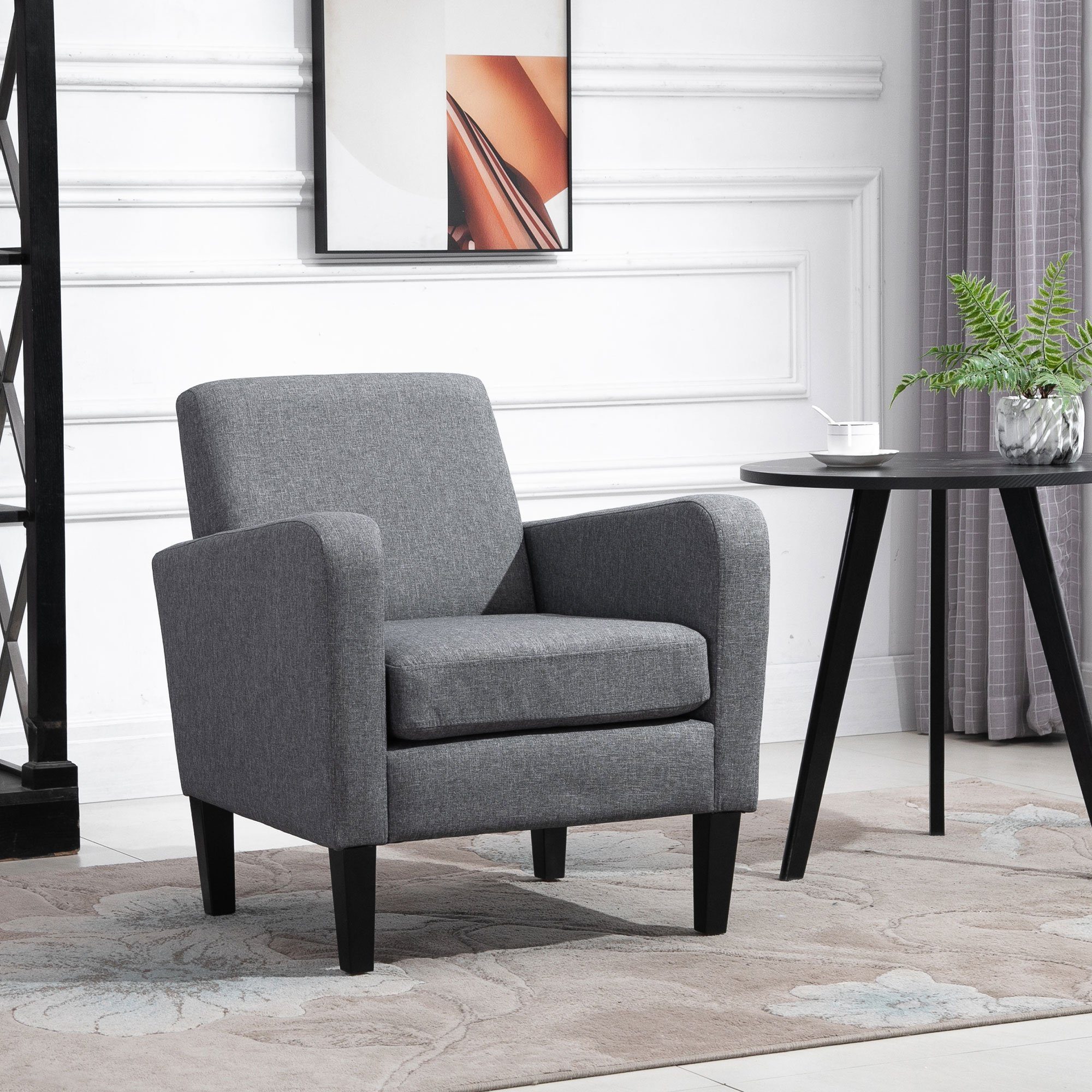 HOMCOM Sessel Relaxsessel (Polstersessel, 1-St., Einzelsessel), günstig online kaufen