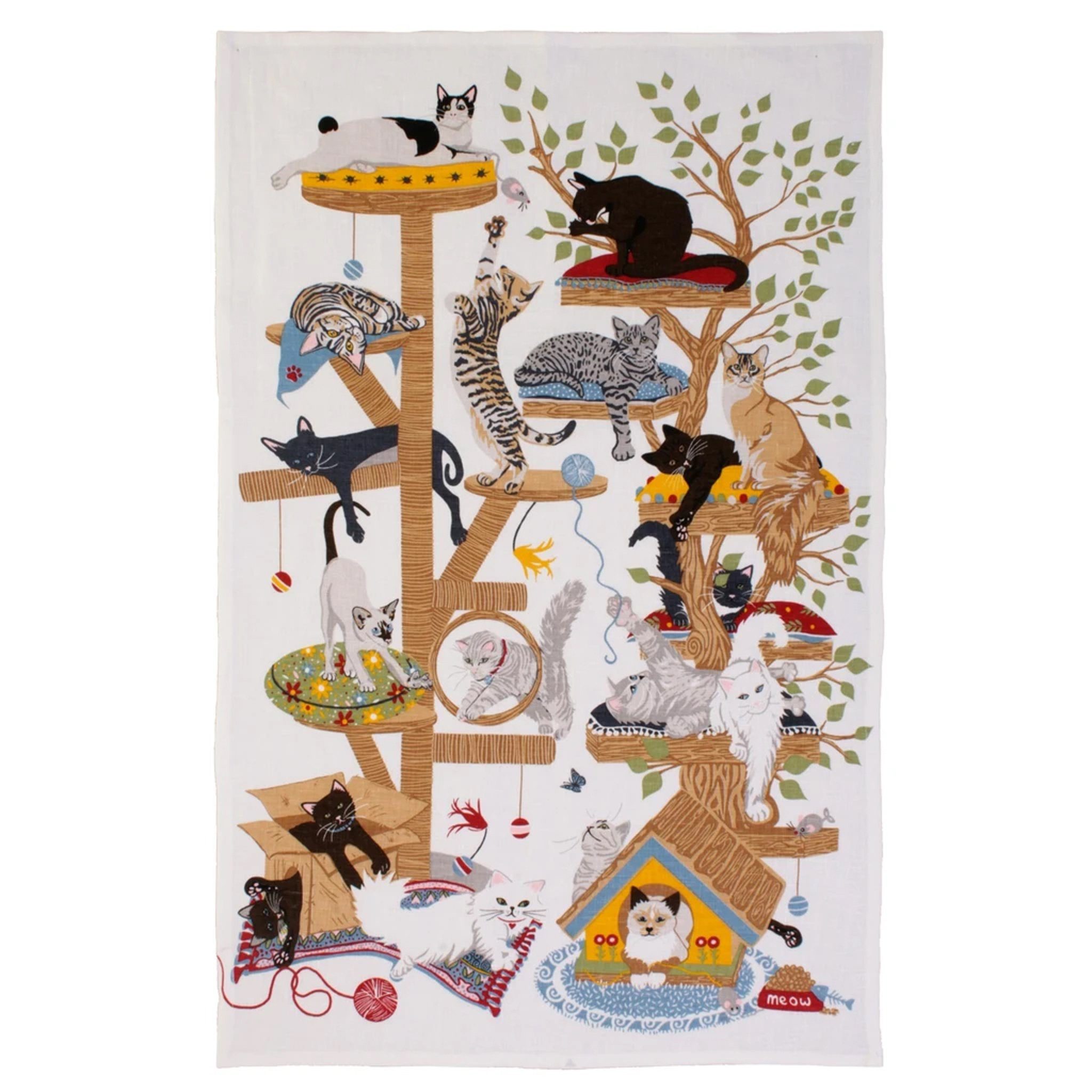 Ulster Weavers Geschirrtuch Moggie Mahem, (Set, 1-tlg., 1-teilig), 100% Bau günstig online kaufen