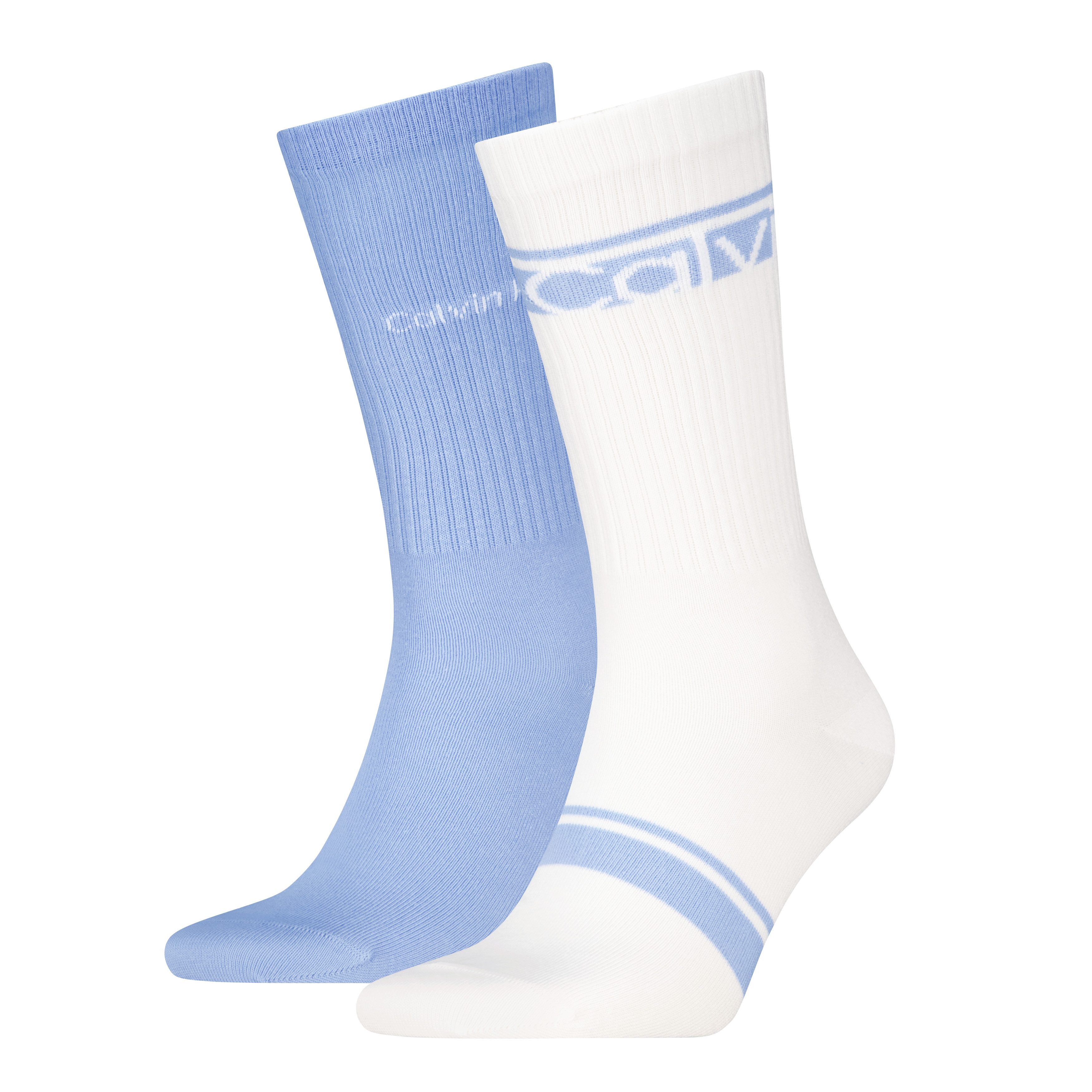Calvin Klein Socken CK MEN SOCK 2P LOGO STRIPE (2 Paar)