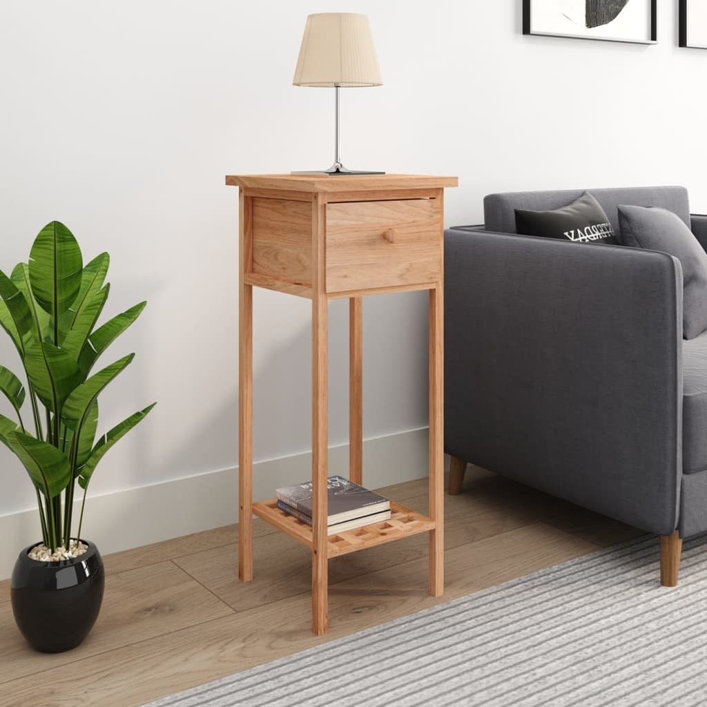 furnicato Beistelltisch mit Schublade 25x25x60 cm günstig online kaufen
