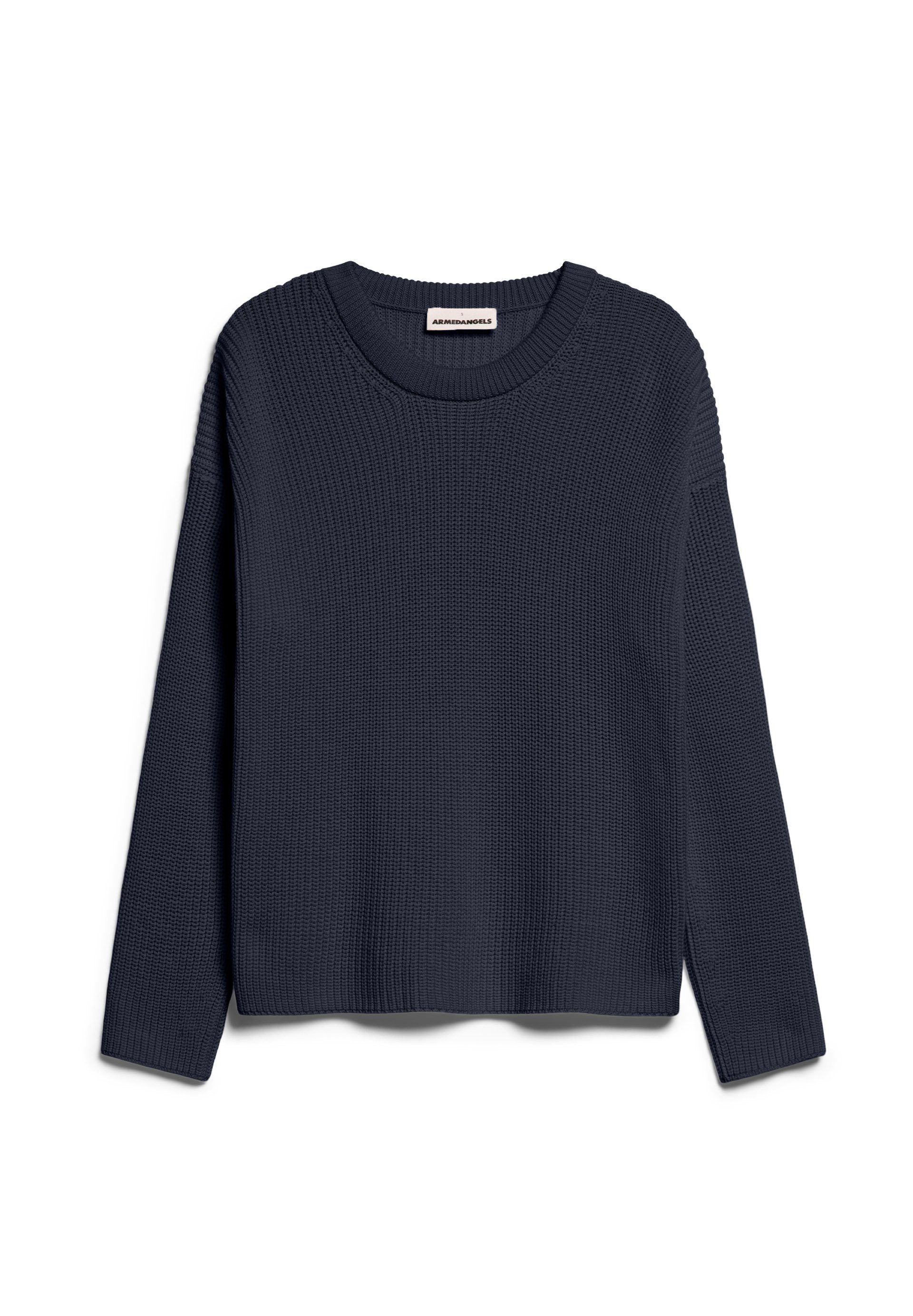 Armedangels Strickpullover NURIAAS Damen Pullover Loose Fit aus Bio-Baumwolle (1-tlg)