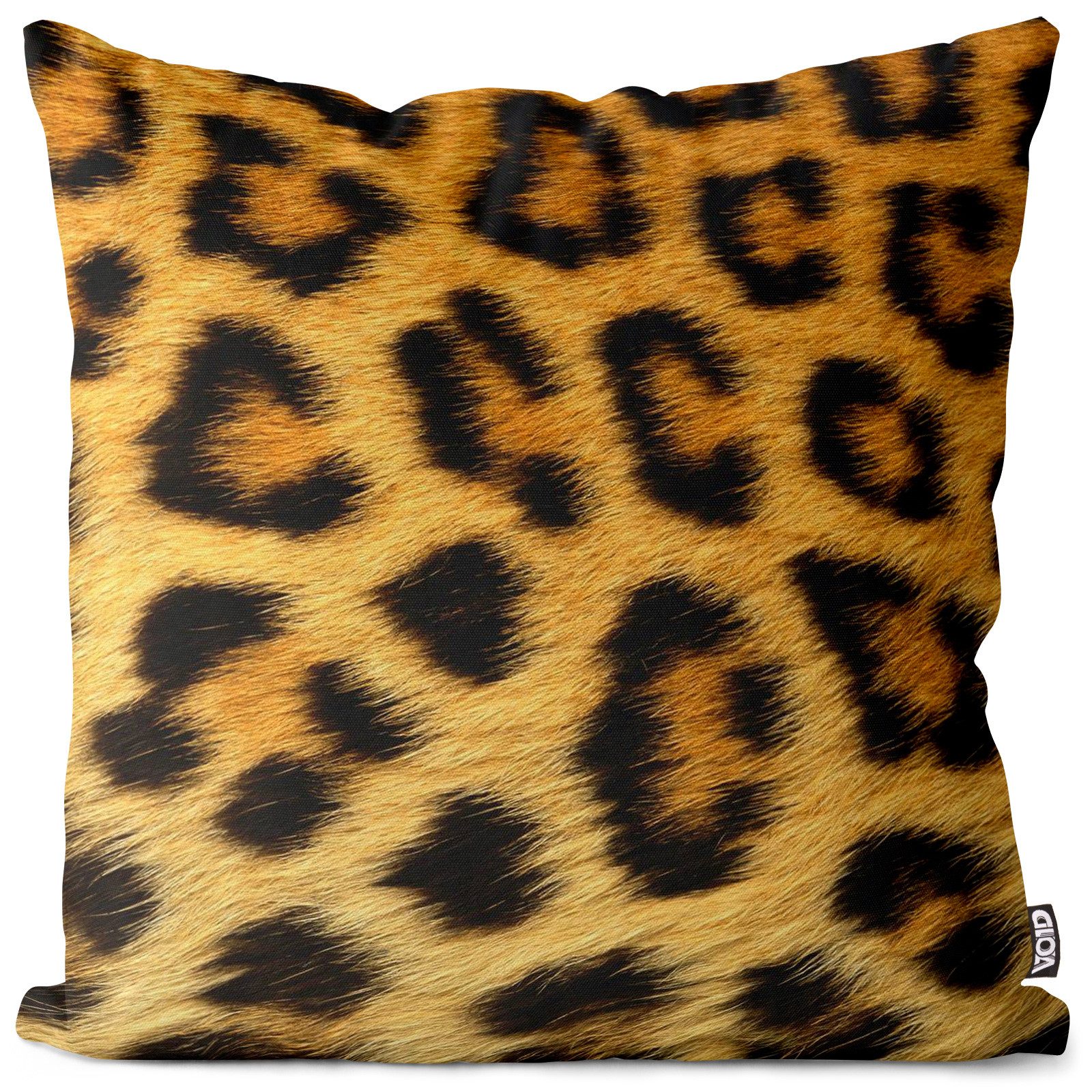VOID Kissenbezug, Leopardenfell Leopard Outdoor Leo katze fell wildkatze