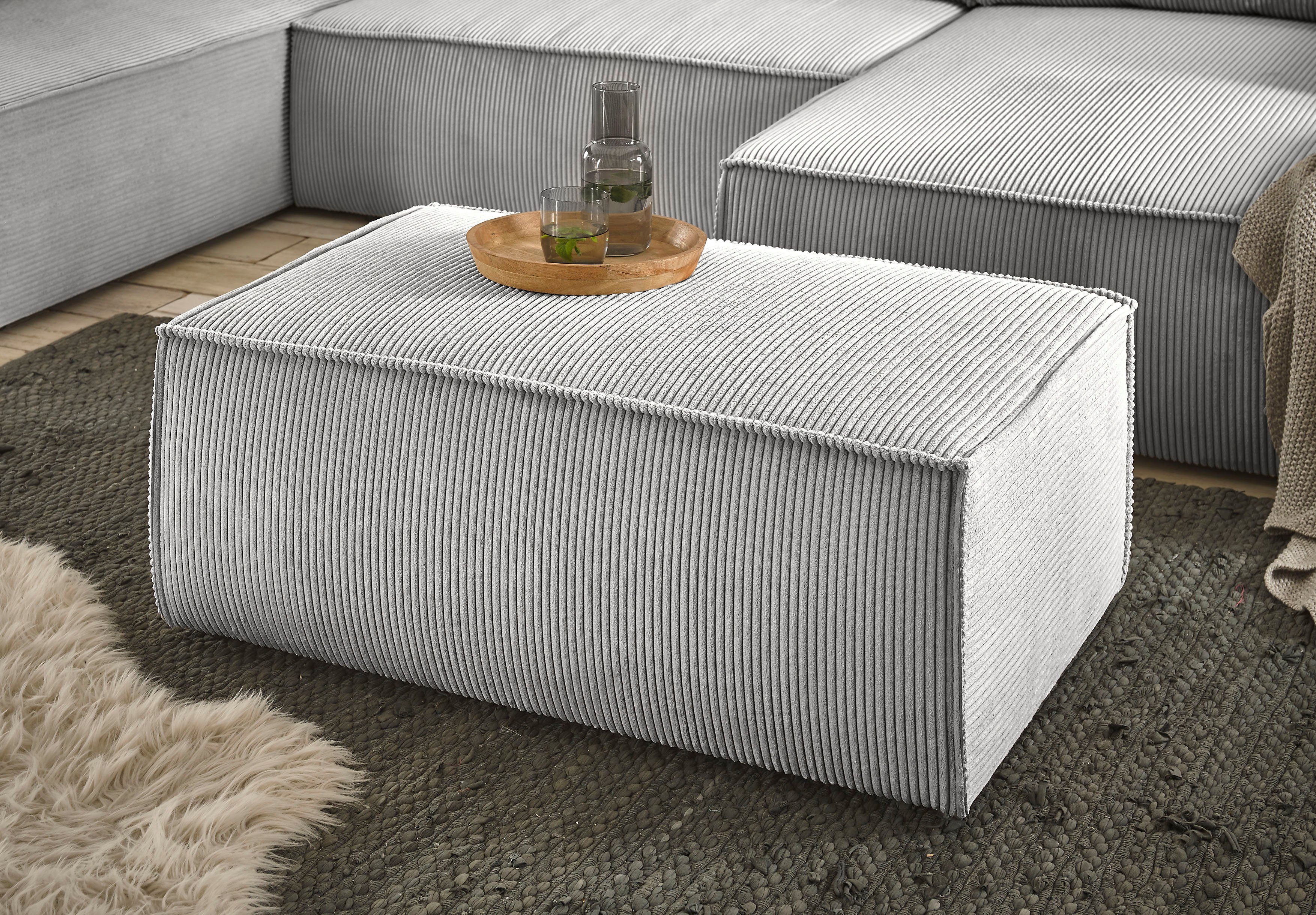 Home affaire Hocker SHERWOOD, Polsterhocker in günstig online kaufen