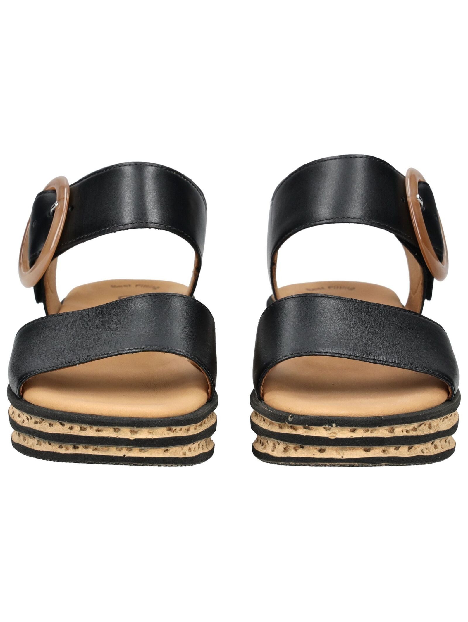 Gabor Gabor Sandalen Nappaleder Keilsandalette